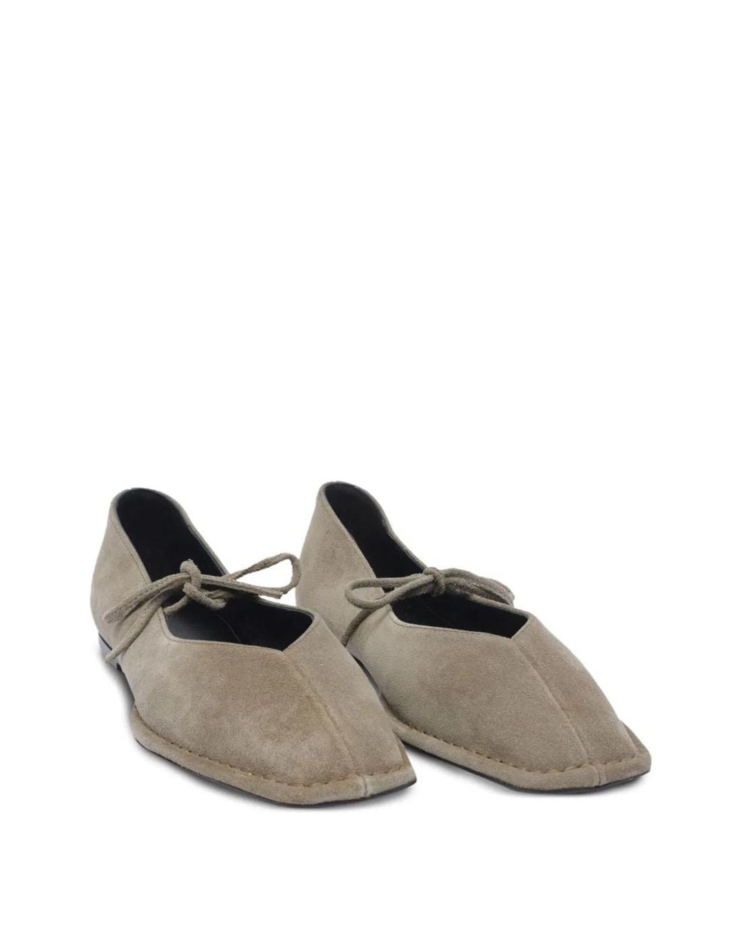 Alohas Gray Sway Ballet Flats