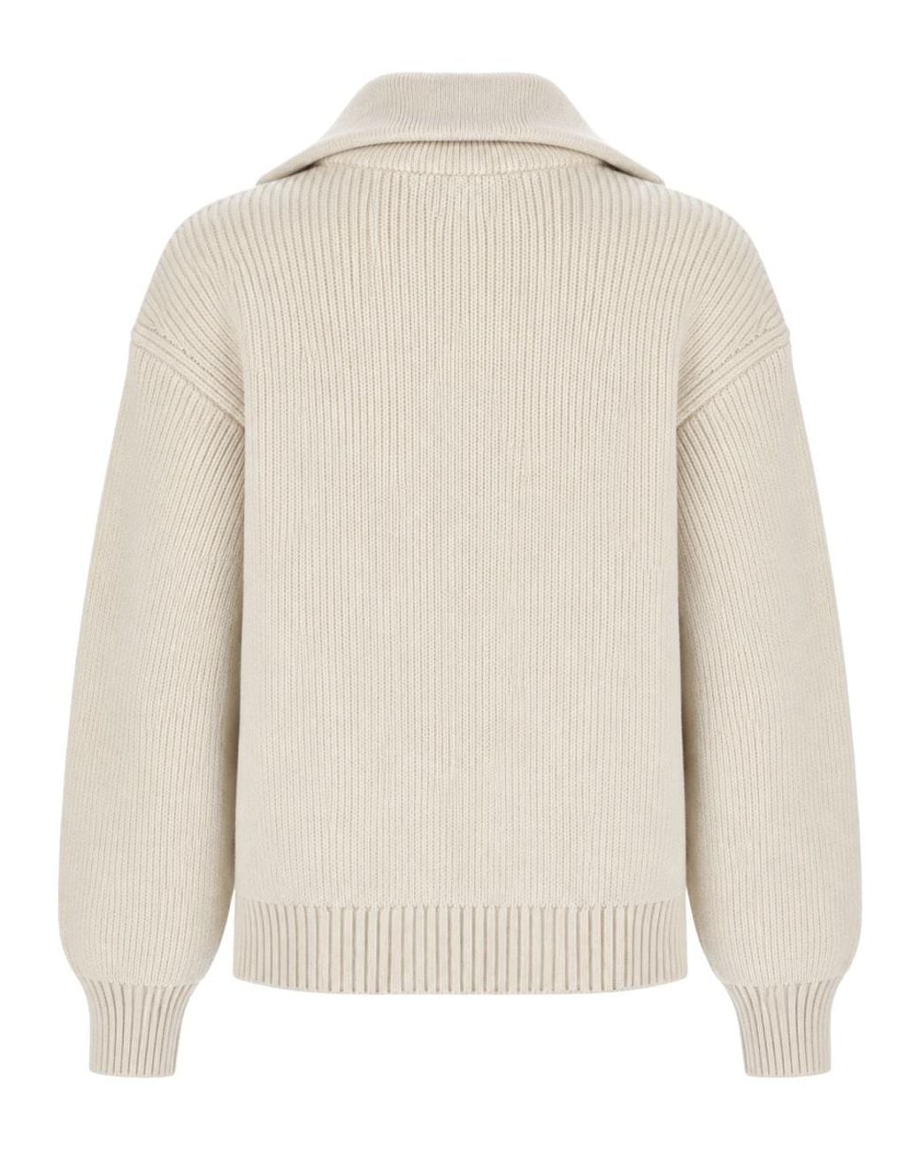 Isabel Marant Natural Wool-Alpaca Blend Sweater