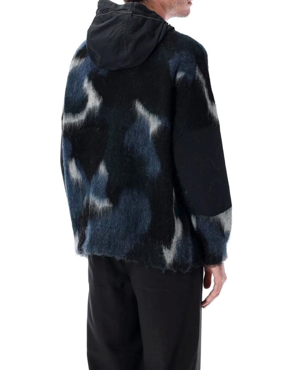And Wander Blue Wool-Blend Sweater for men