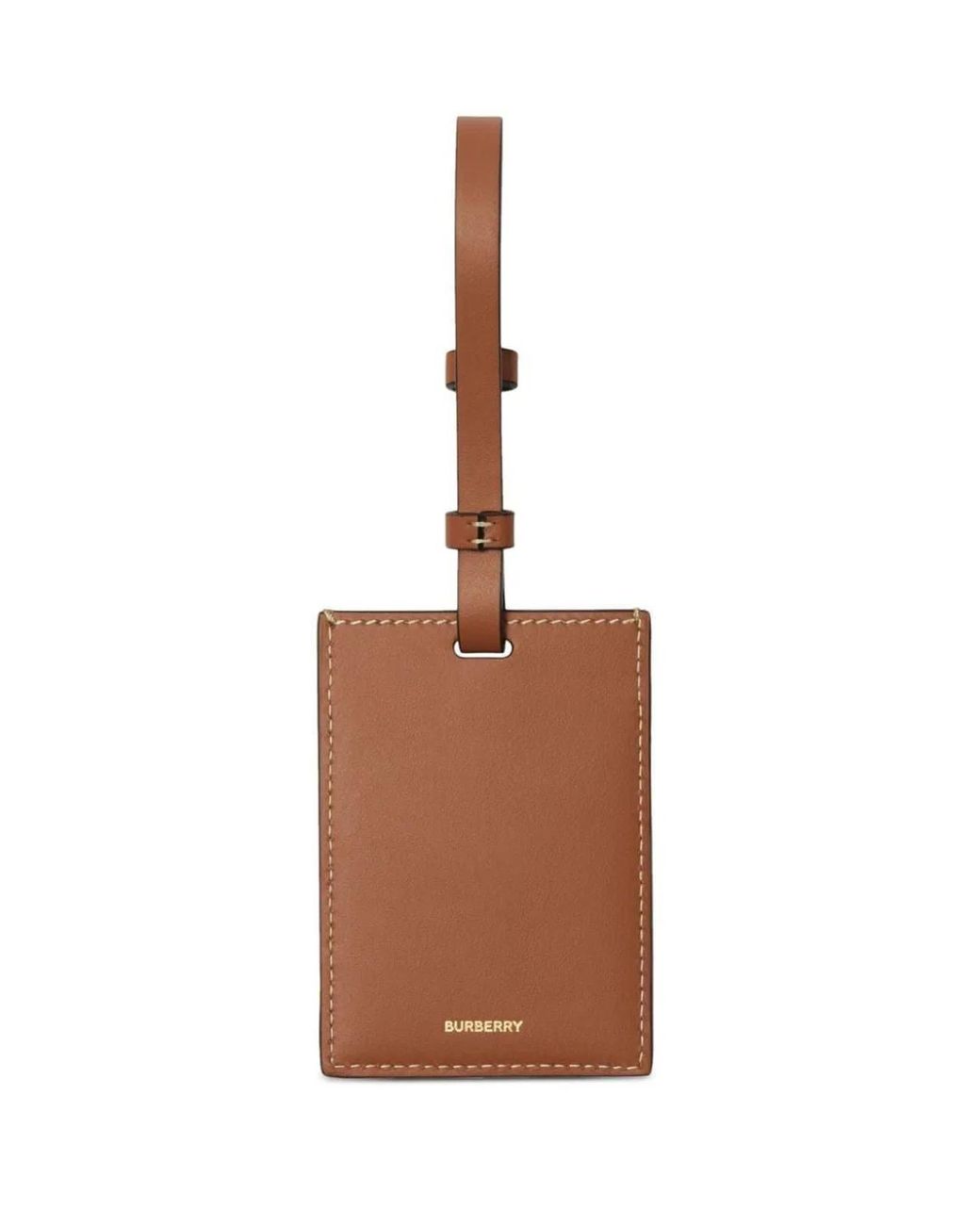 Burberry Metallic Equestrian Knight Leather Cardholder for men