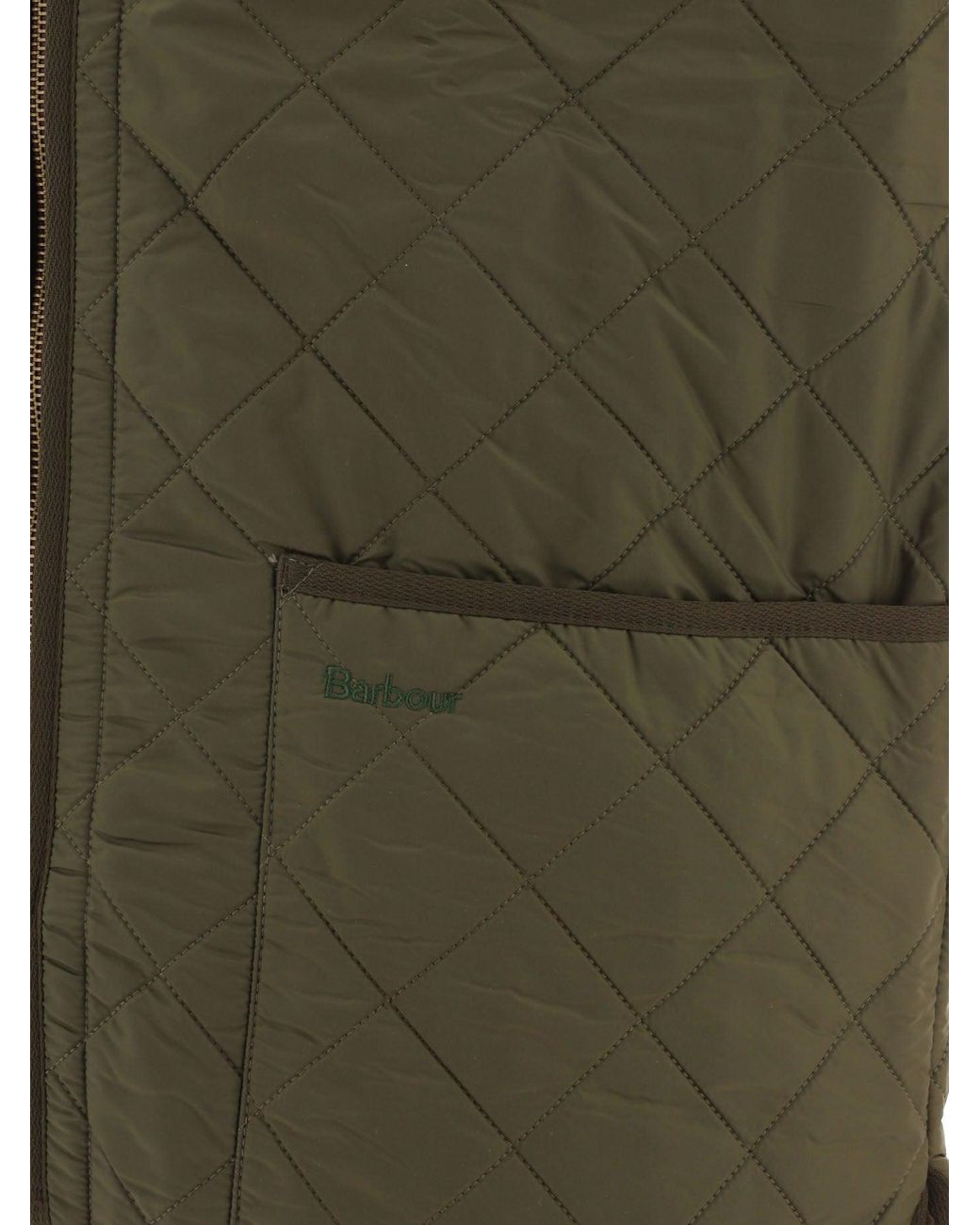 Barbour Green Polarqult Vest for men