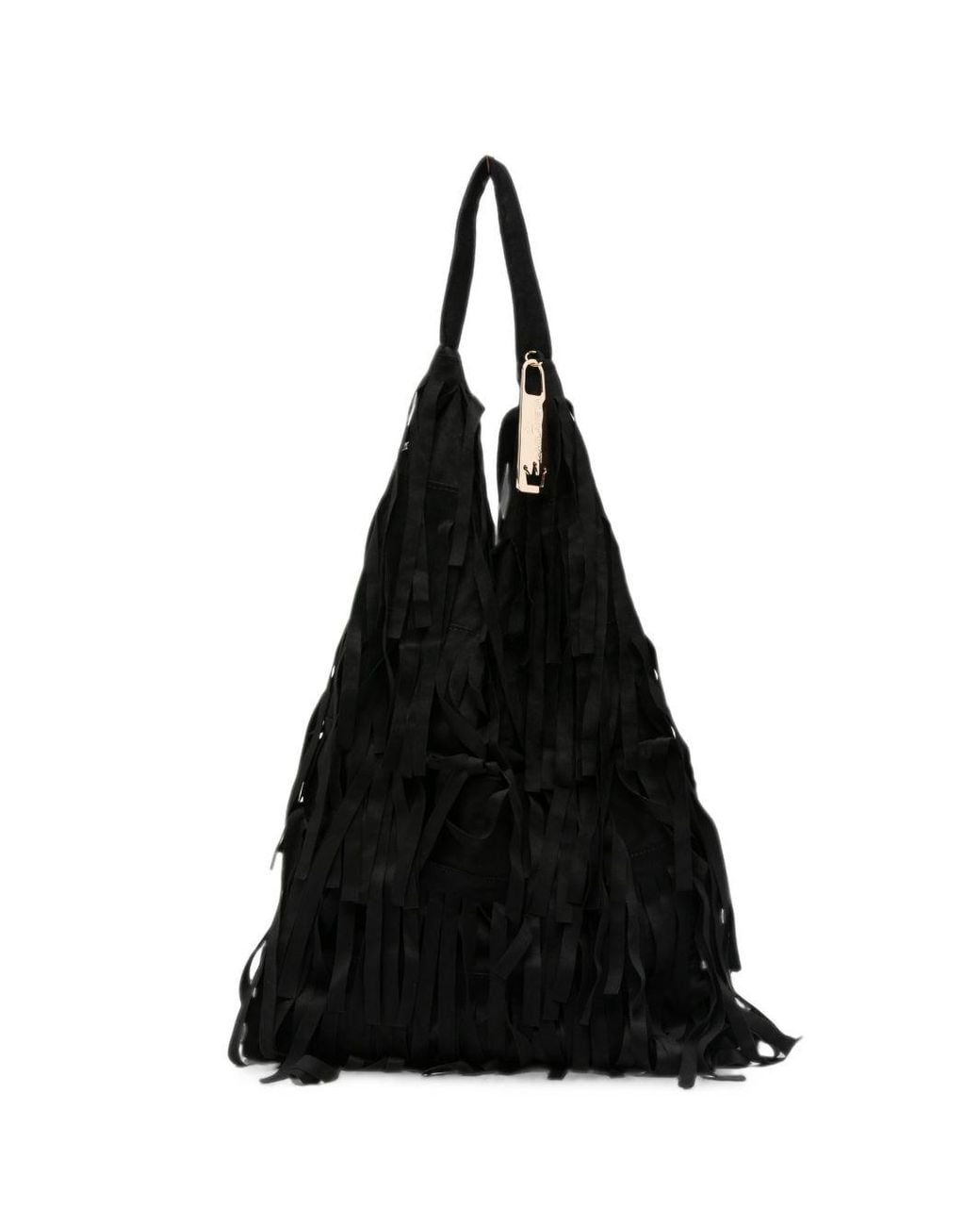 La Milanesa Black Aretha Large Shoulder Bag