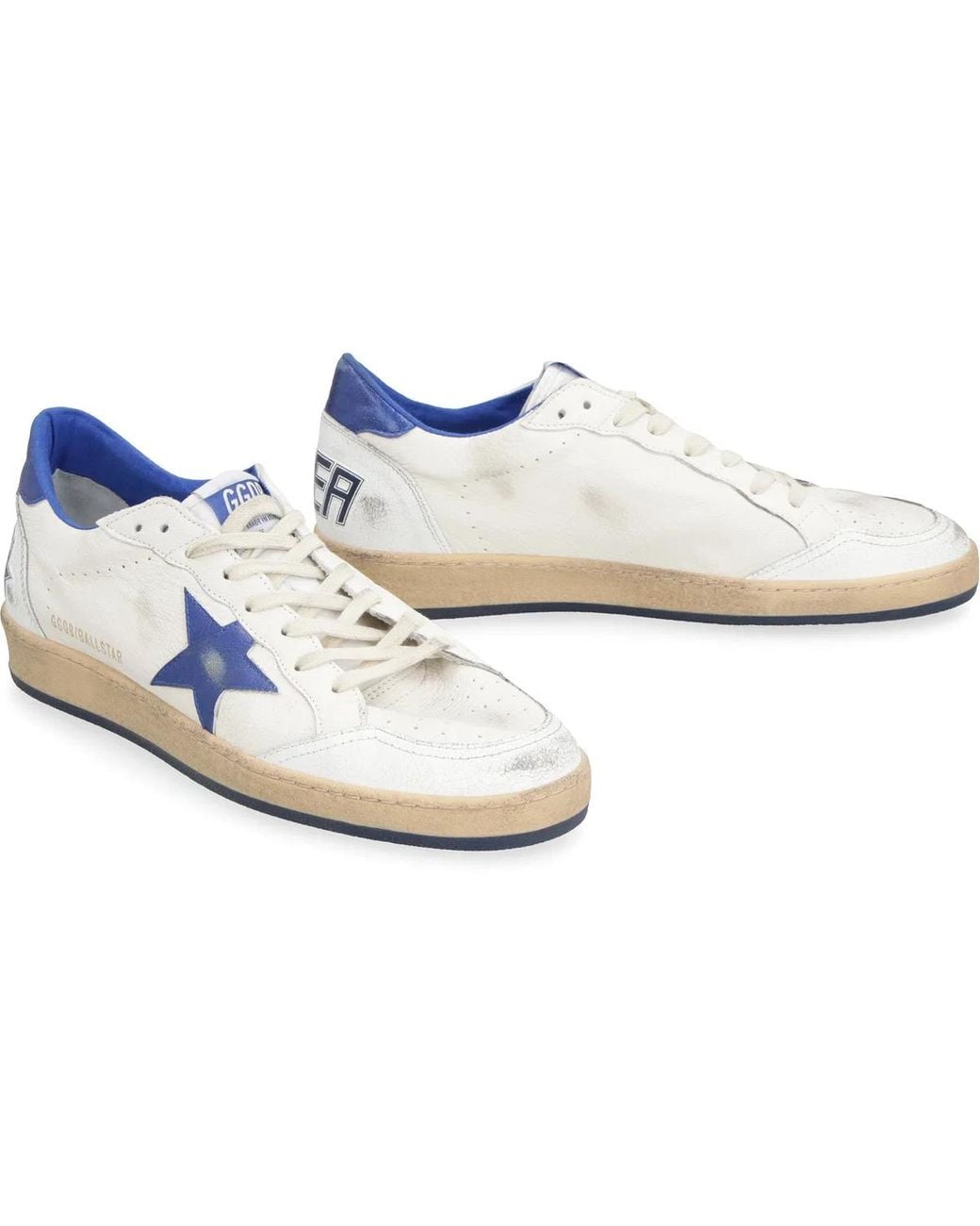 Golden Goose Deluxe Brand Blue Ball Star Sneakers for men