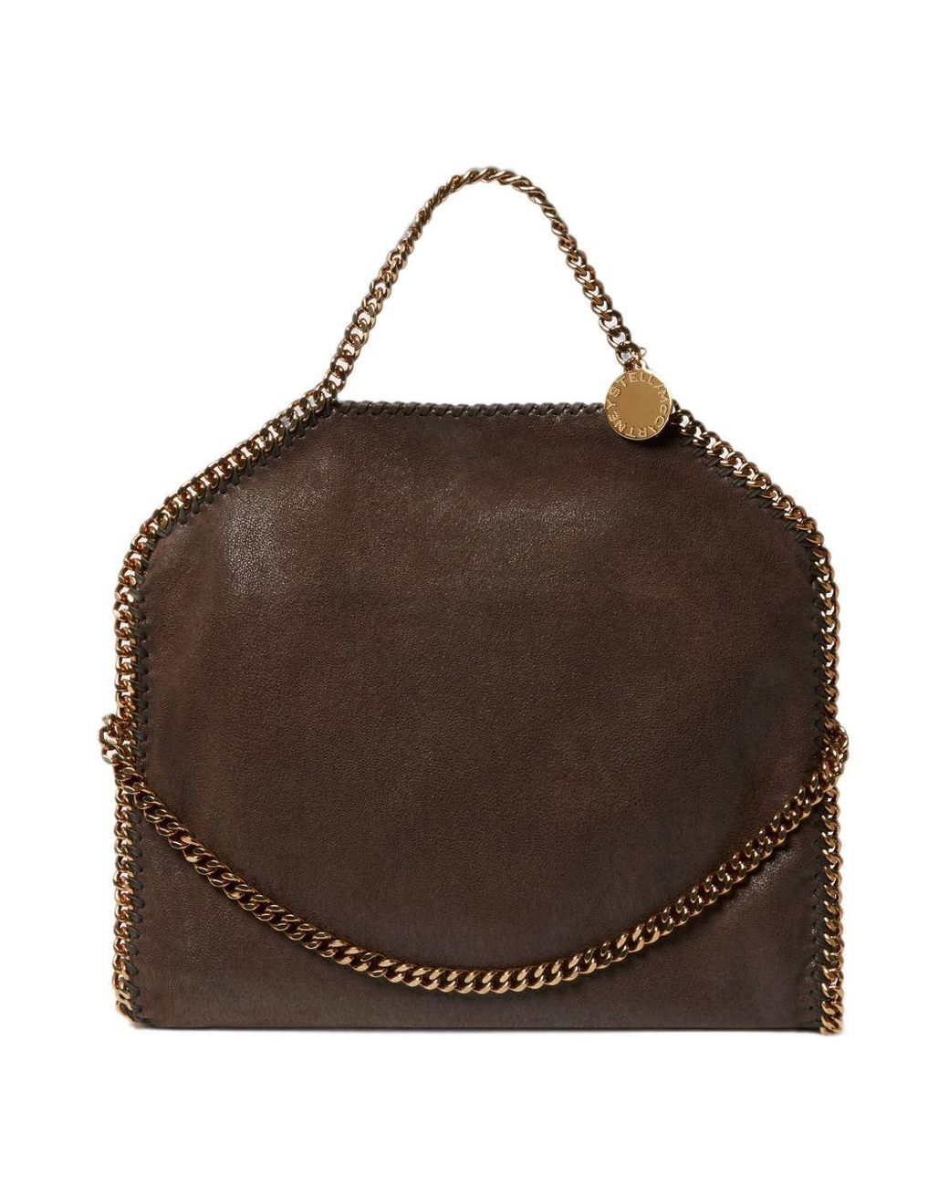 Stella McCartney Brown Falabella 3Chain Handbag