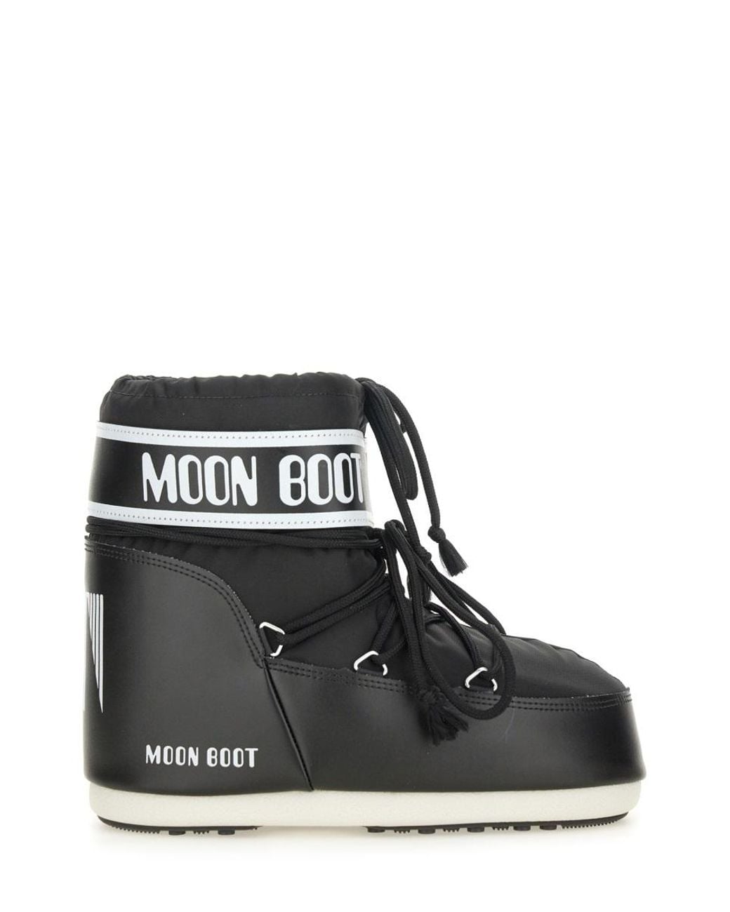Moon Boot Black Stivale "Icon" Low