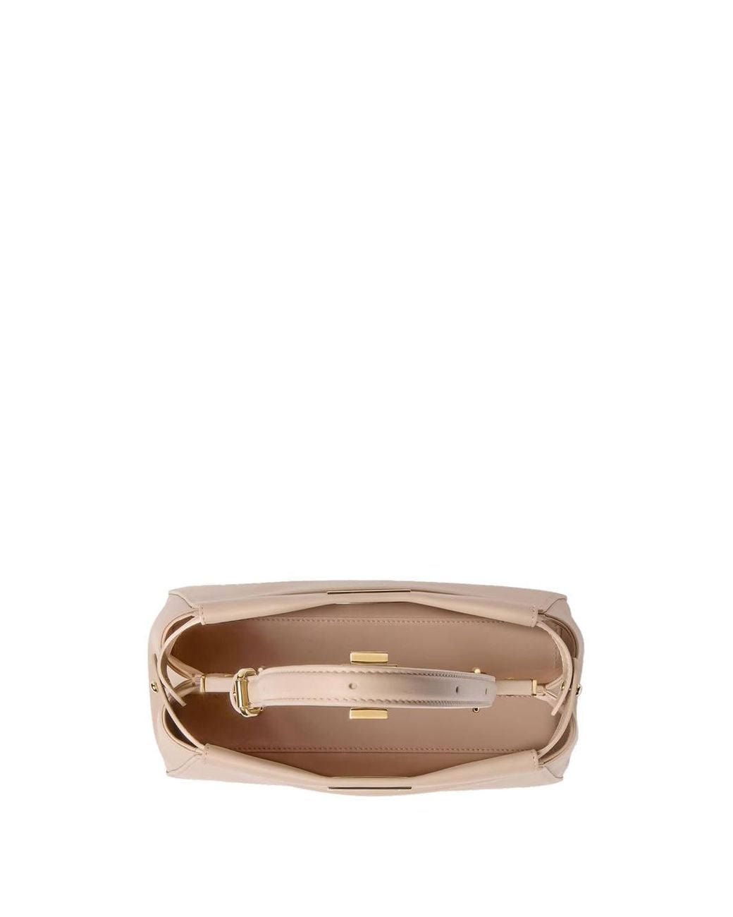 Fendi Natural Borsa "My Peekaboo Small"