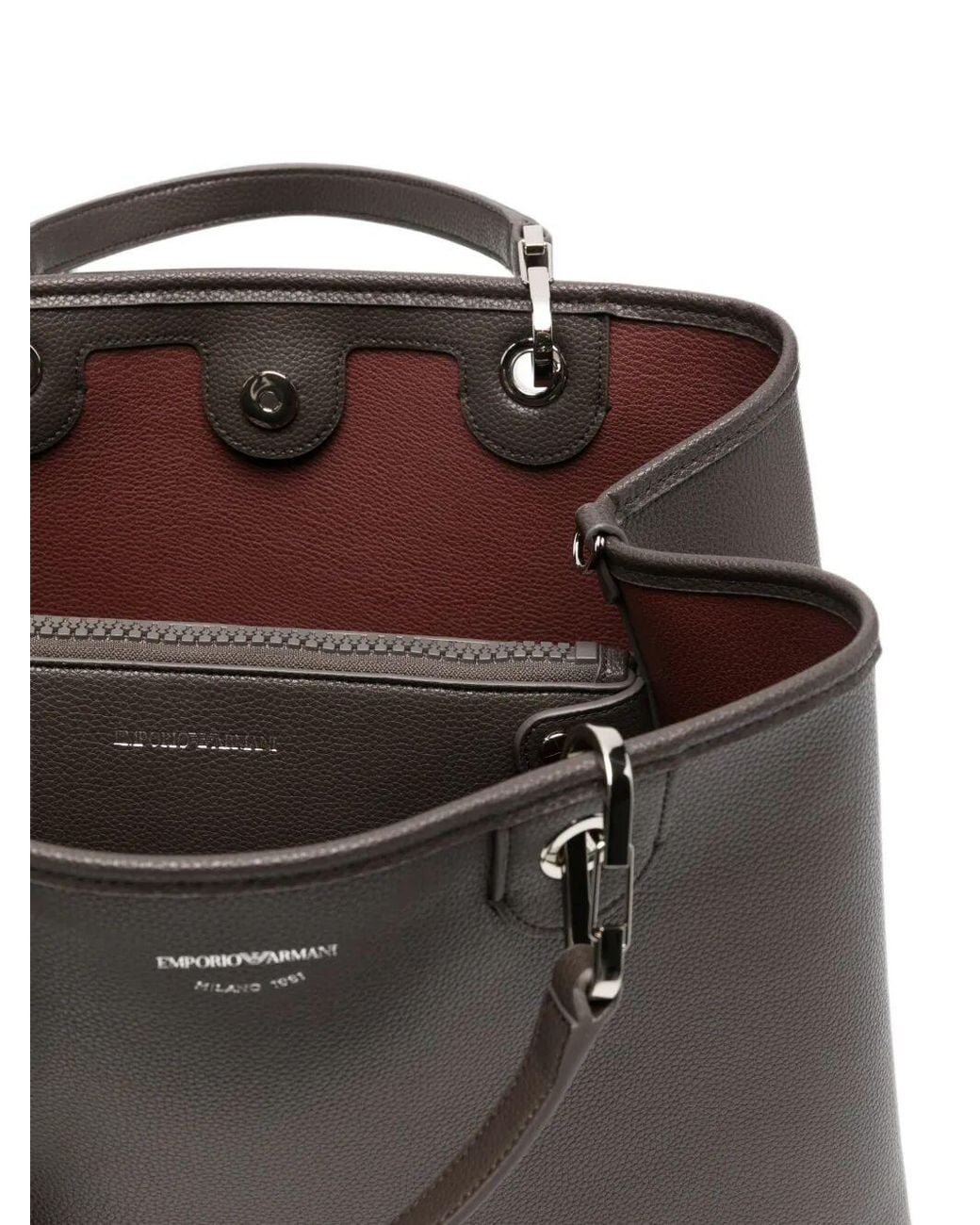 Emporio Armani Black Shopping Bag