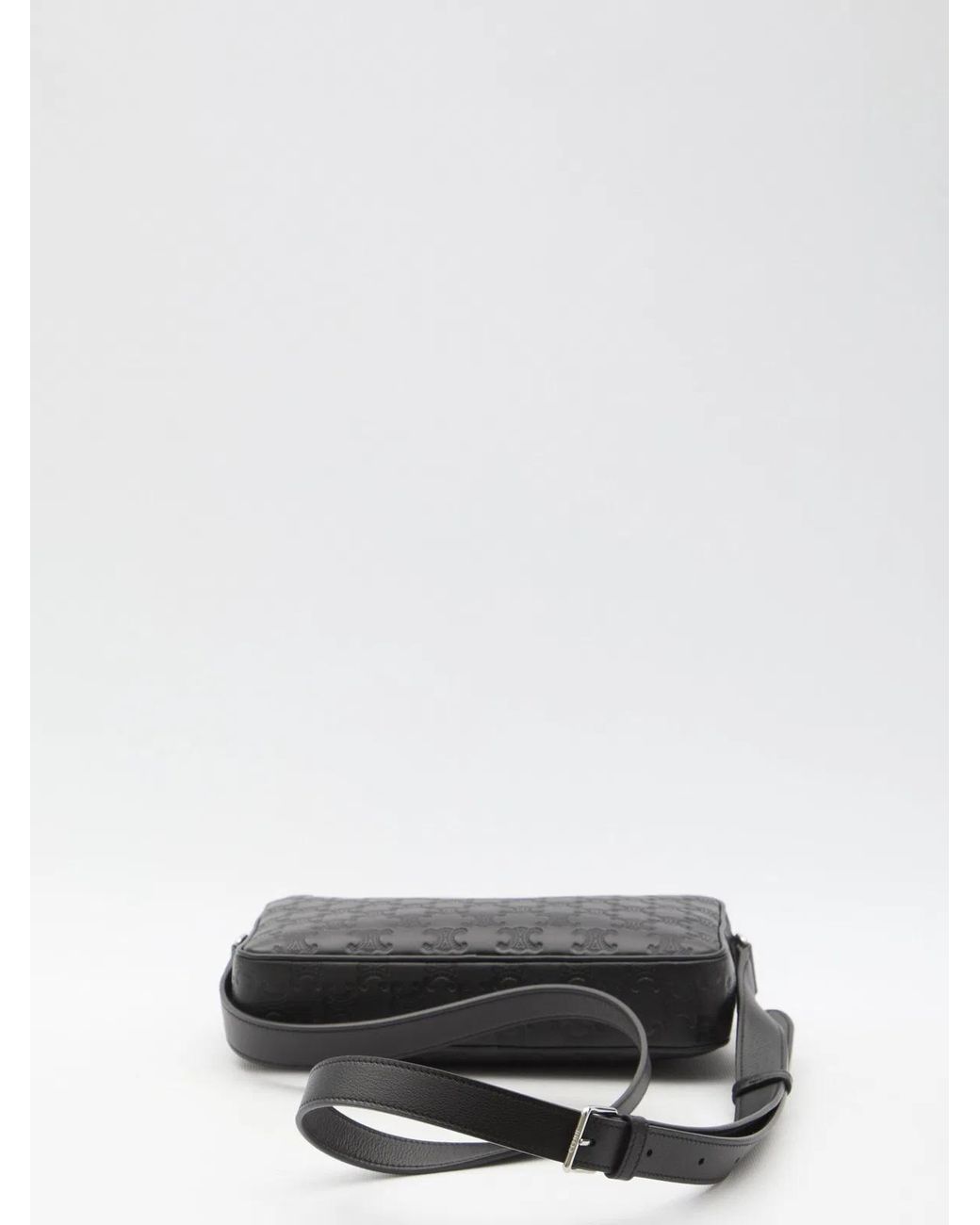 Céline Black Messenger Bag Made Of Calf Leather for men