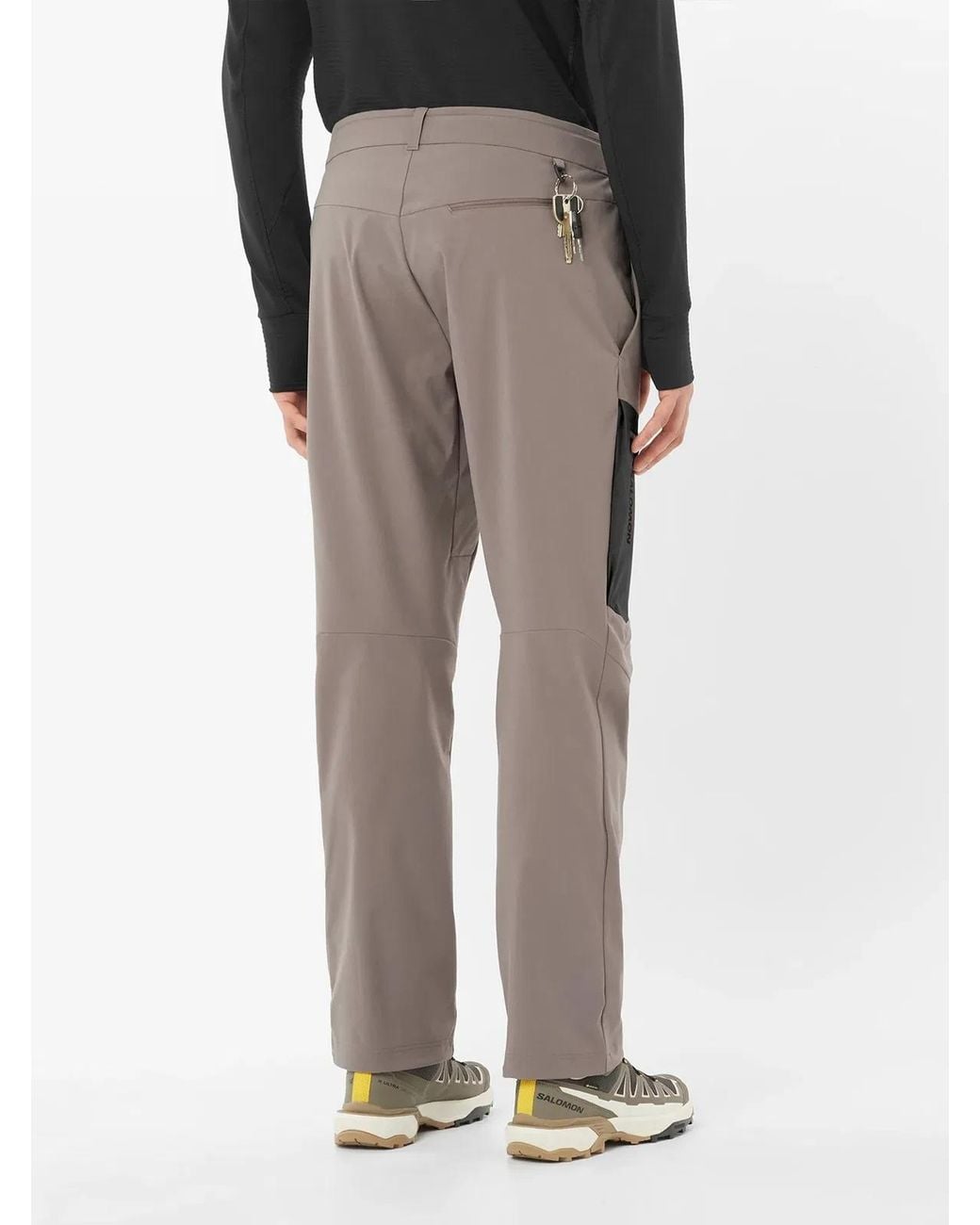 Salomon Gray Outerpath Utility Pants for men