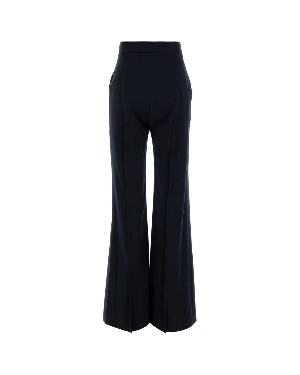Vivienne Westwood Blue Wide-Leg Wool Trousers