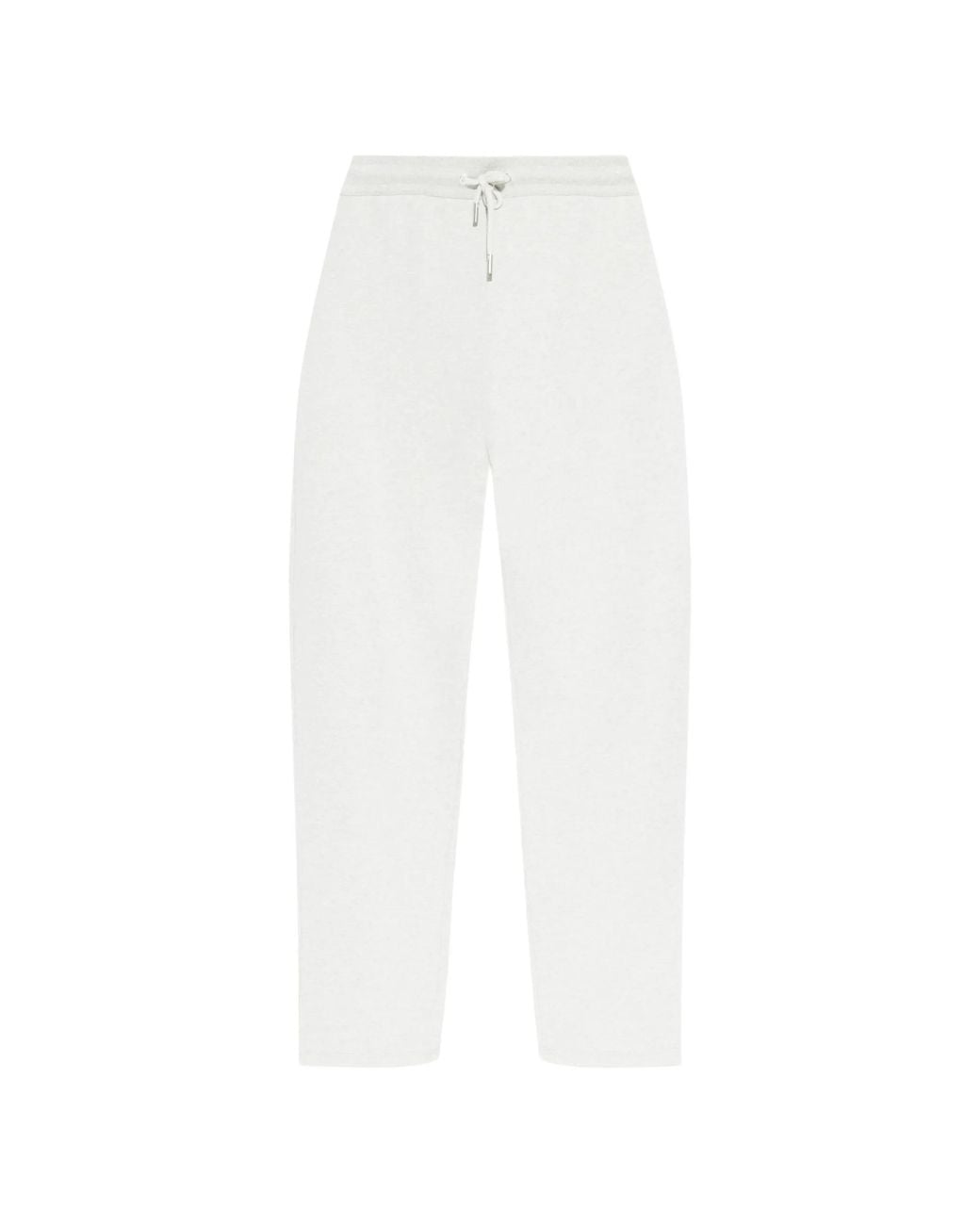 AMI White Ami De Coeur Cotton Sweapants for men