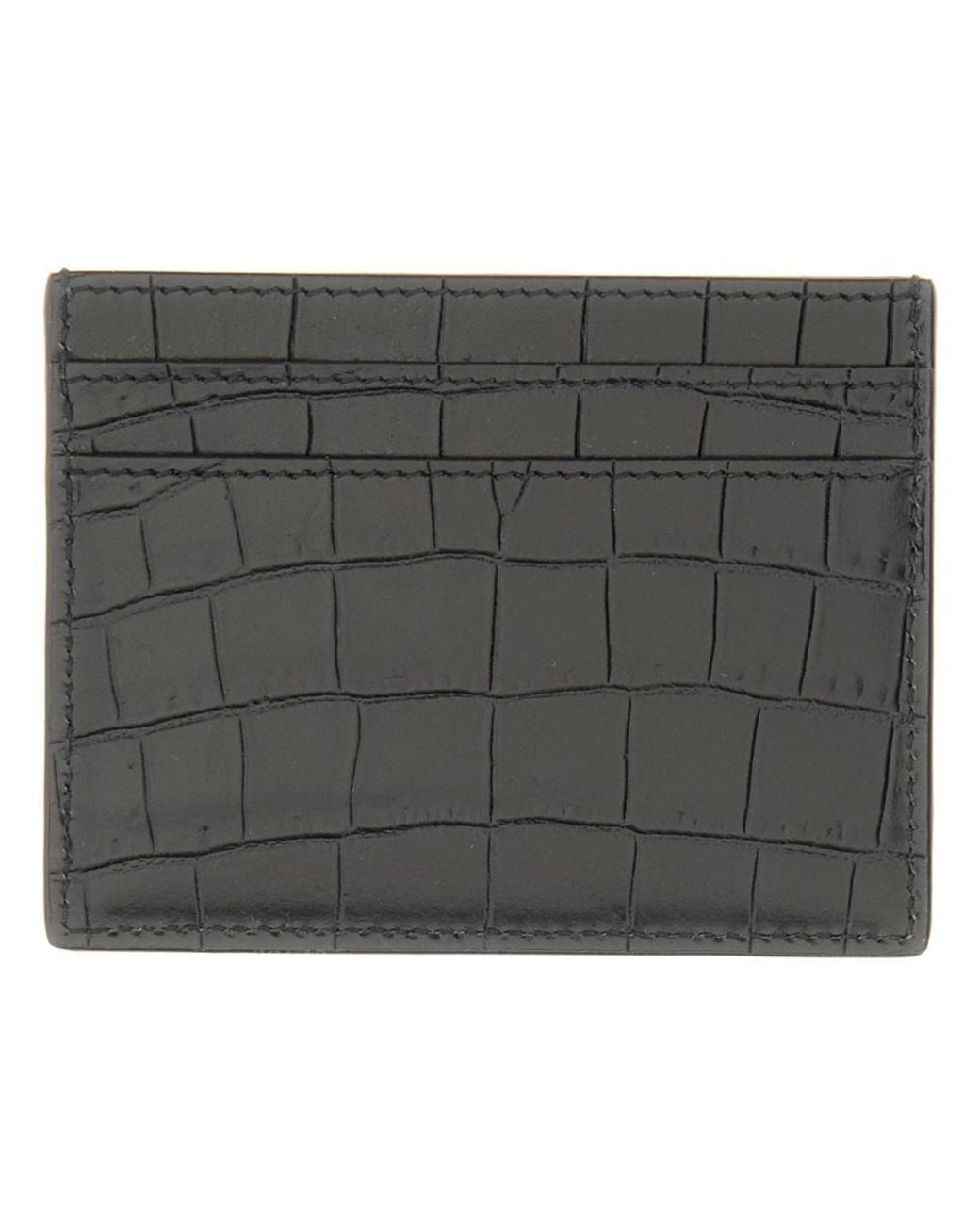 Saint Laurent Black Portacarte for men