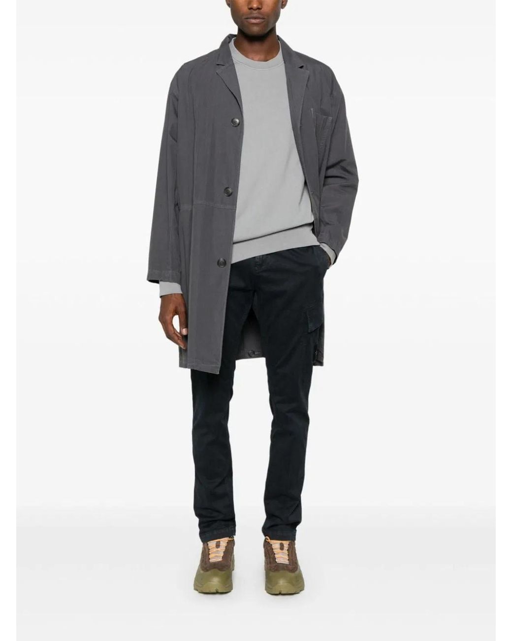 Stone Island Blue Tesp:97Co 3Ea Pants for men