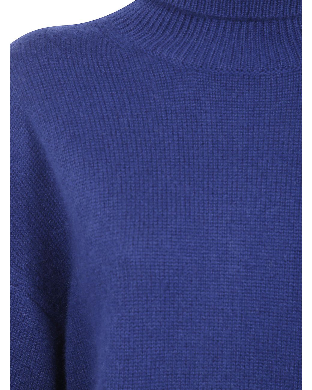 ABSOLUT CASHMERE Blue "Bertille" Turtle Neck Sweater