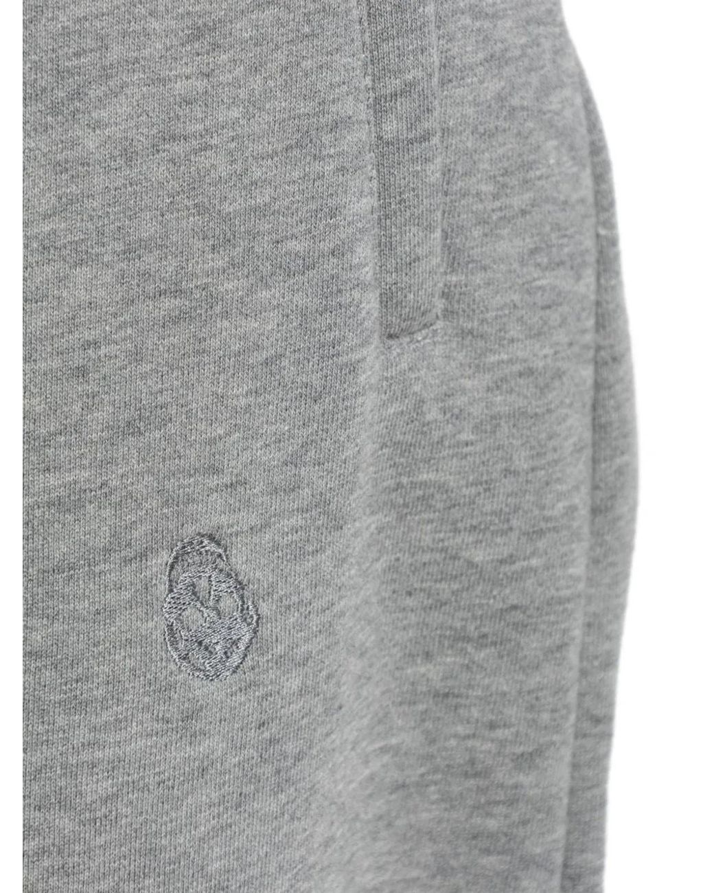 McQueen Gray Cotton Trousers