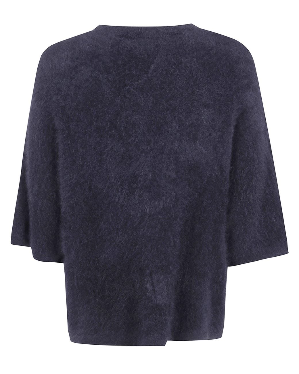 ABSOLUT CASHMERE Blue "Jenna" Short Sleeves Sweater