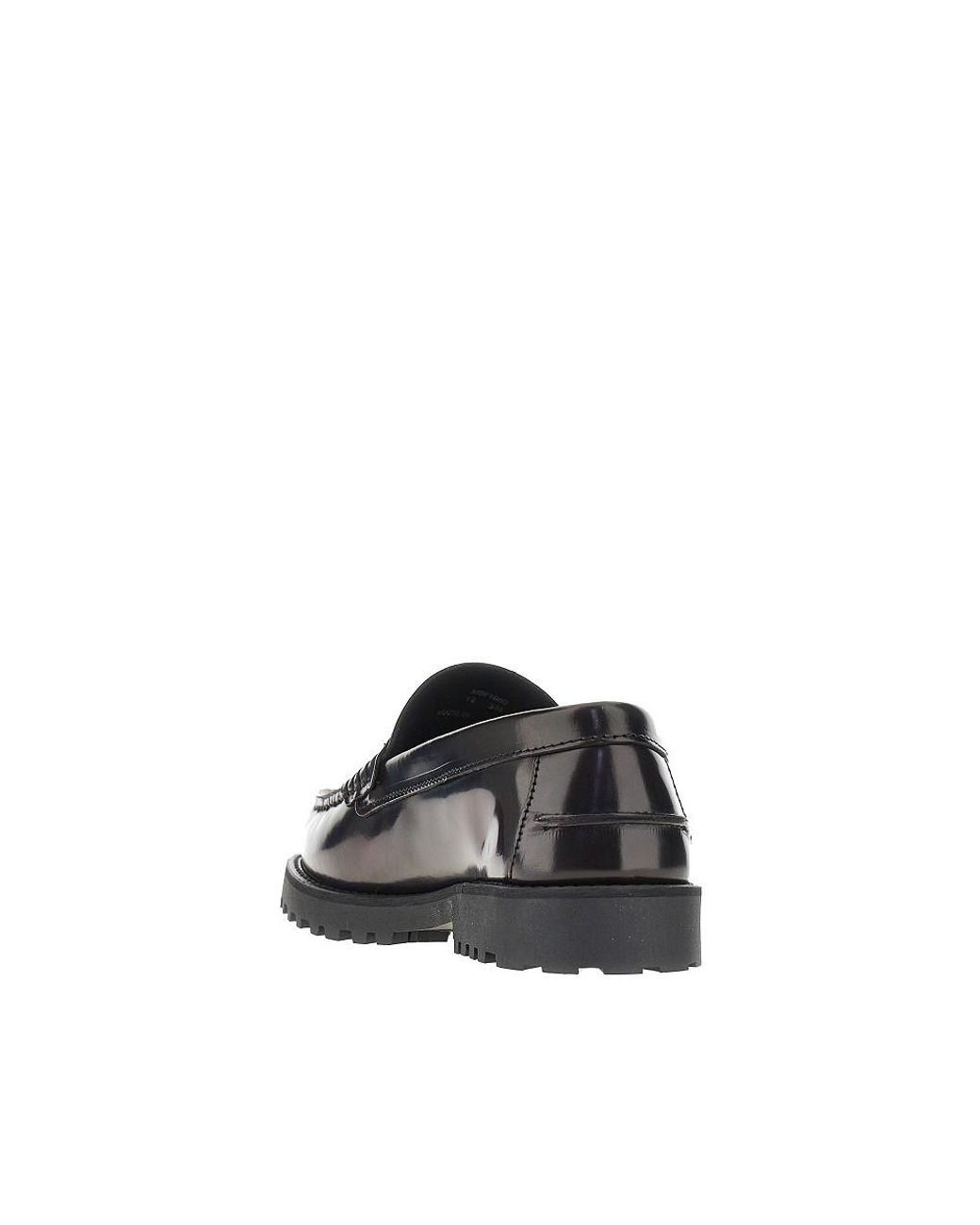 BIANCO LEVRIN Black Biagreg Leather Loafers for men