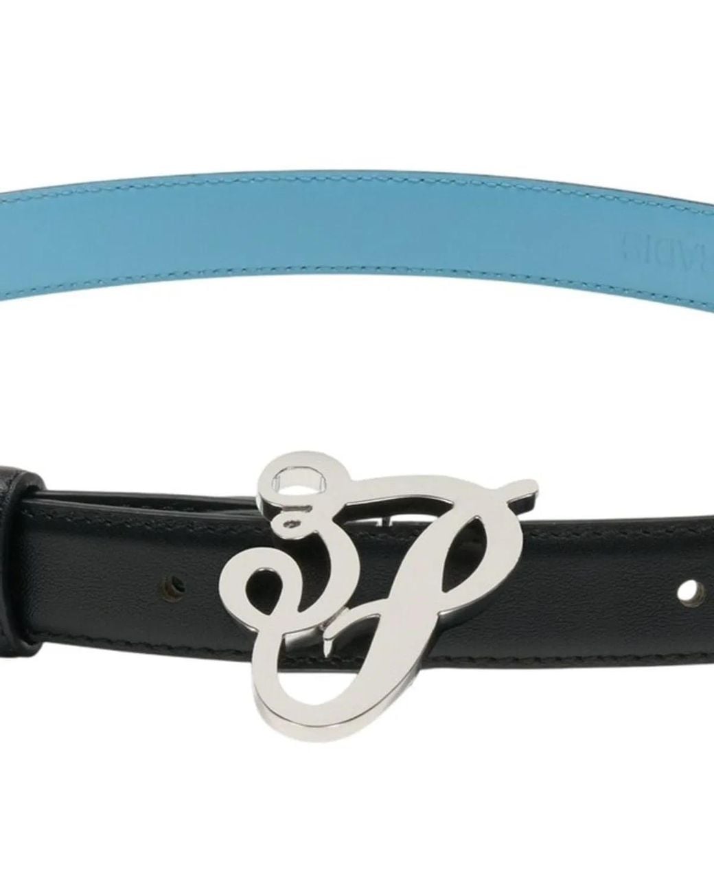 3.PARADIS Blue Ceinture Cursive Small