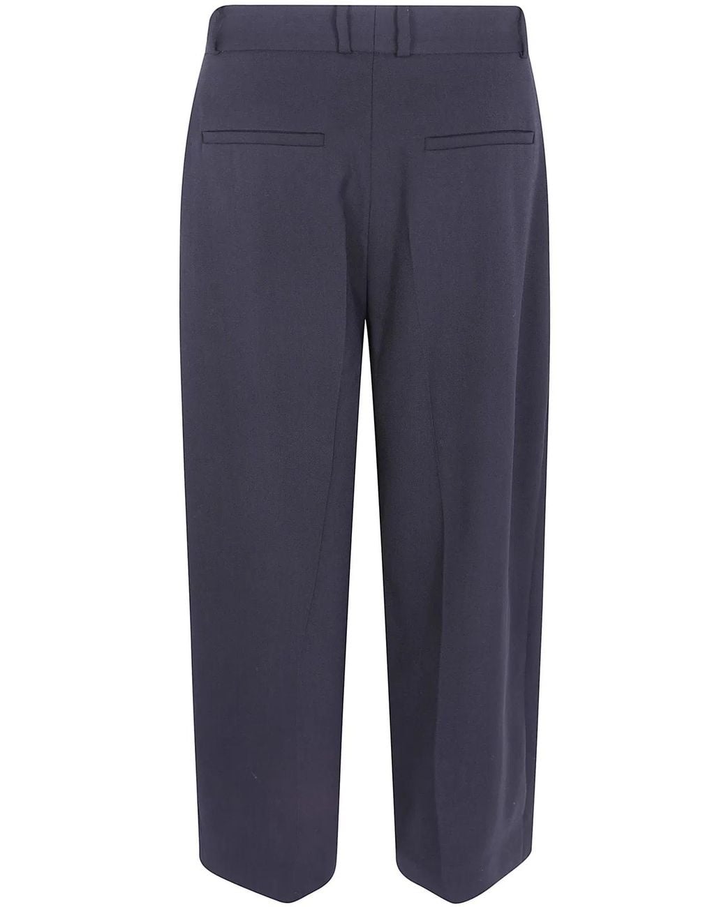 Studio Nicholson Blue Double Pleat Volume Pant for men