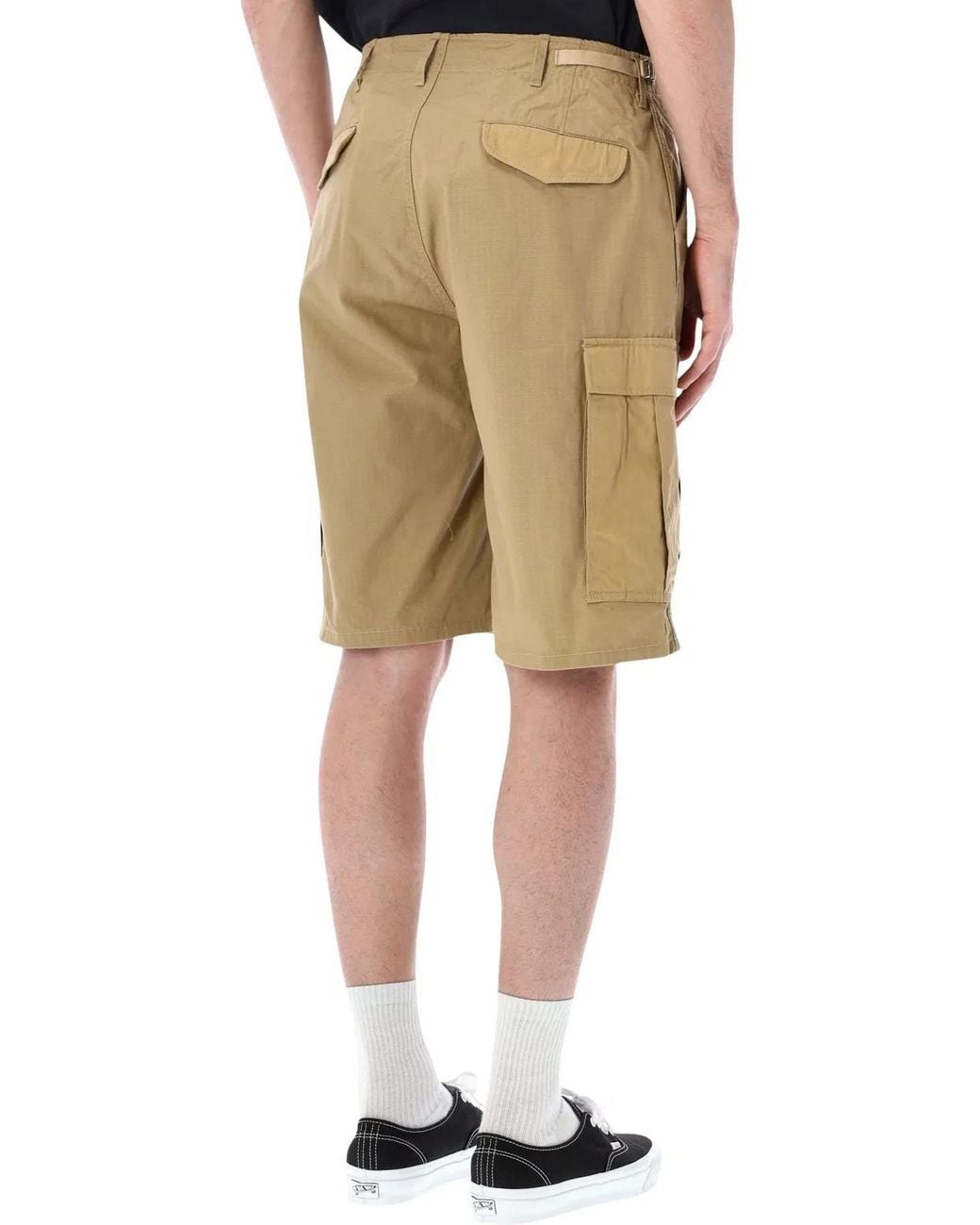 Nanamica Natural Ripstop Cargo Shorts for men