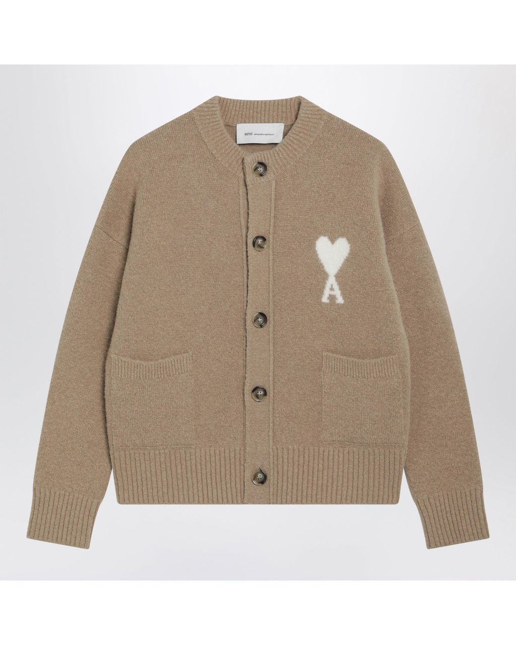 AMI Natural Ami De Coeur Cardigan