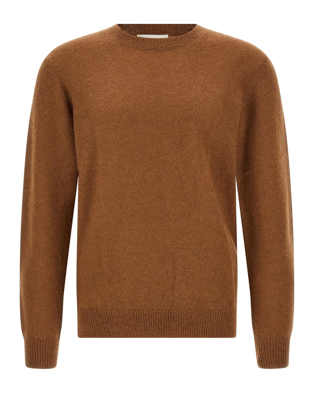 LARMERI STUDIO Brown Cashmere Sweater for men