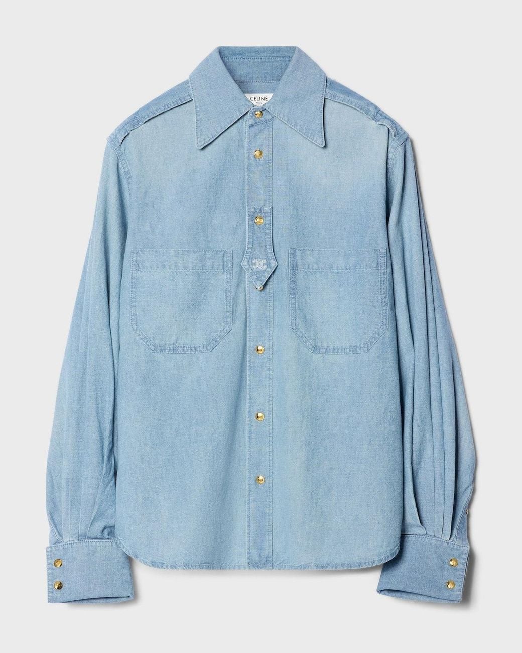 Céline Blue Denim Shirt