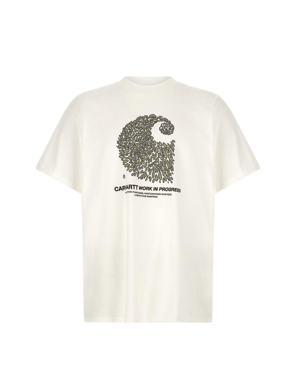 Carhartt White Entrance Mini Graphic-Print T-Shirt For for men