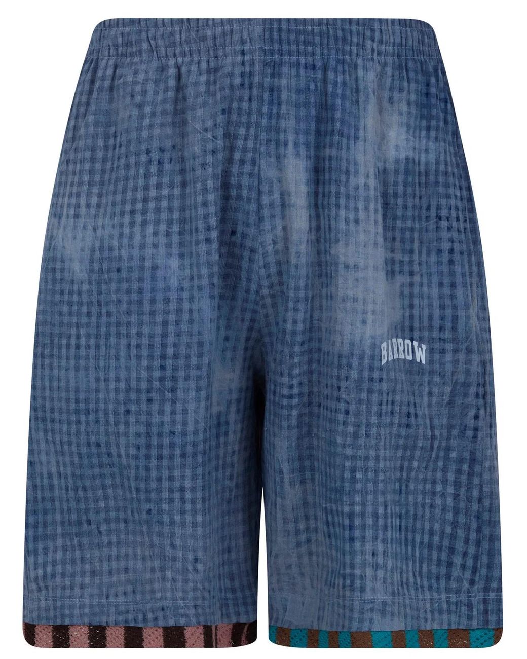 Barrow Blue Chambray Shorts for men