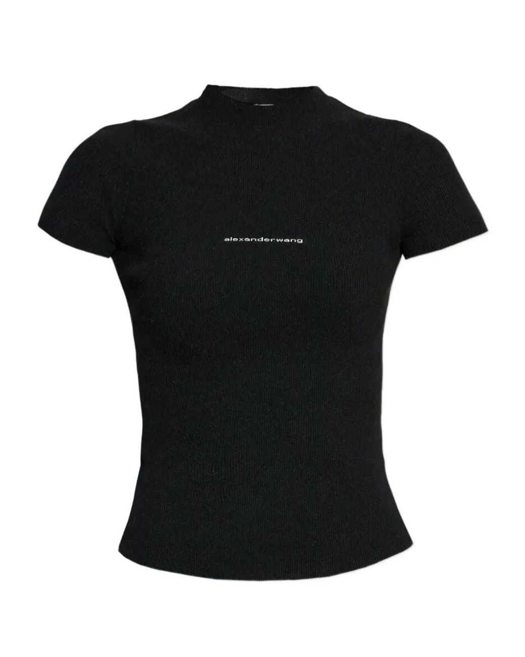 Alexander Wang Black Top Con Logo
