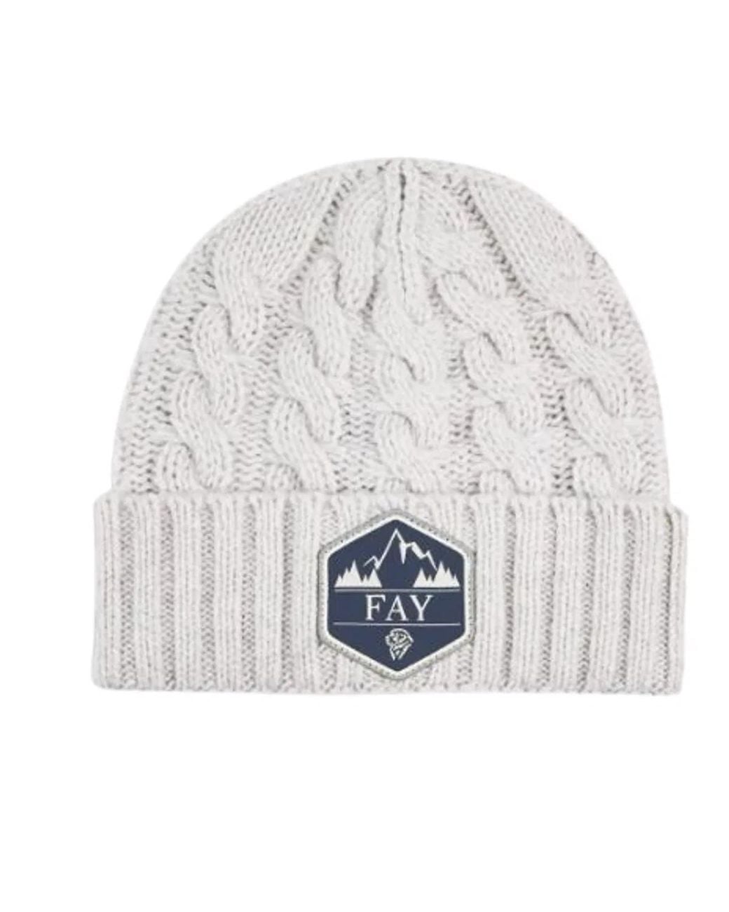 Fay Metallic Wool Hat for men
