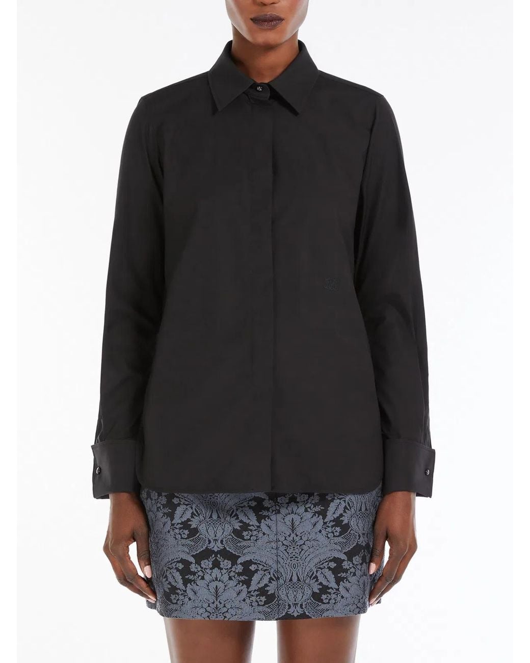 Max Mara Black Knut Clothing