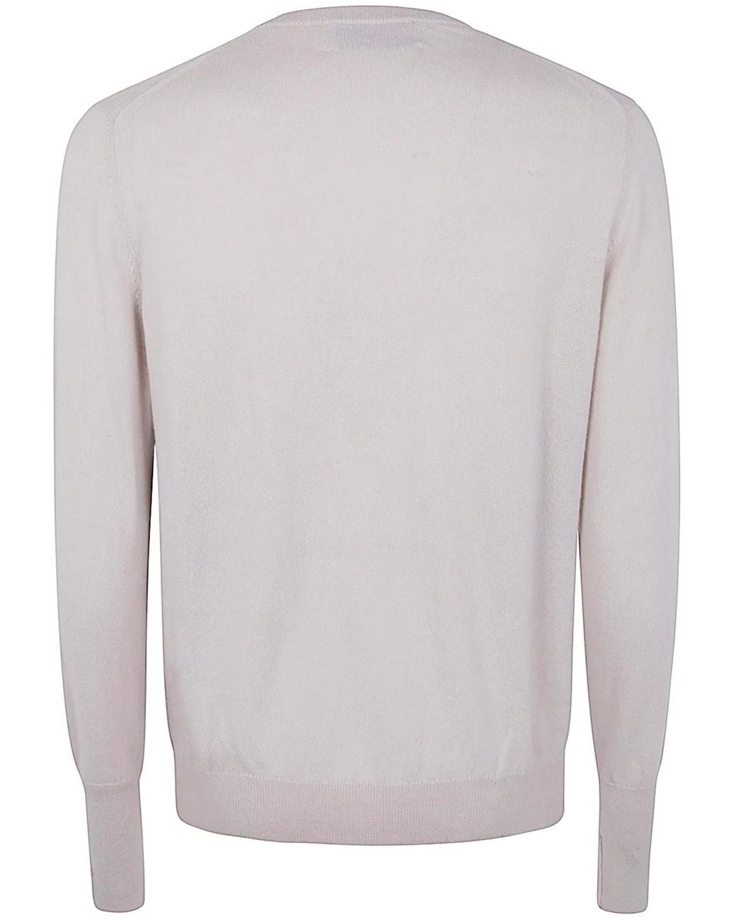 Ballantyne Gray V Neck Pullover for men