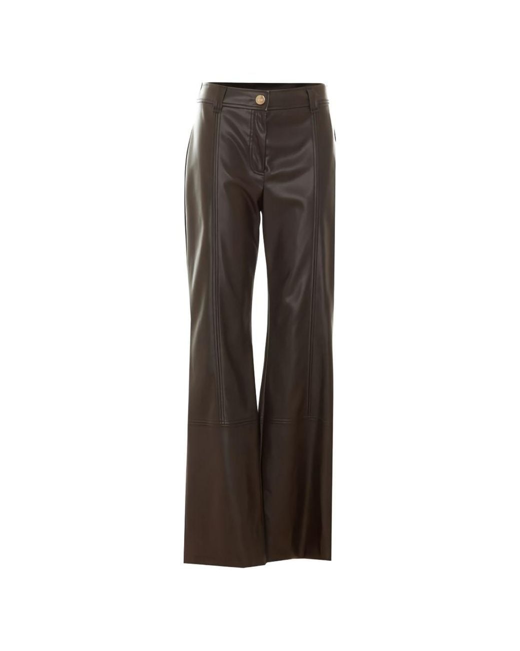 Liu Jo Black Moka Polyester Trousers
