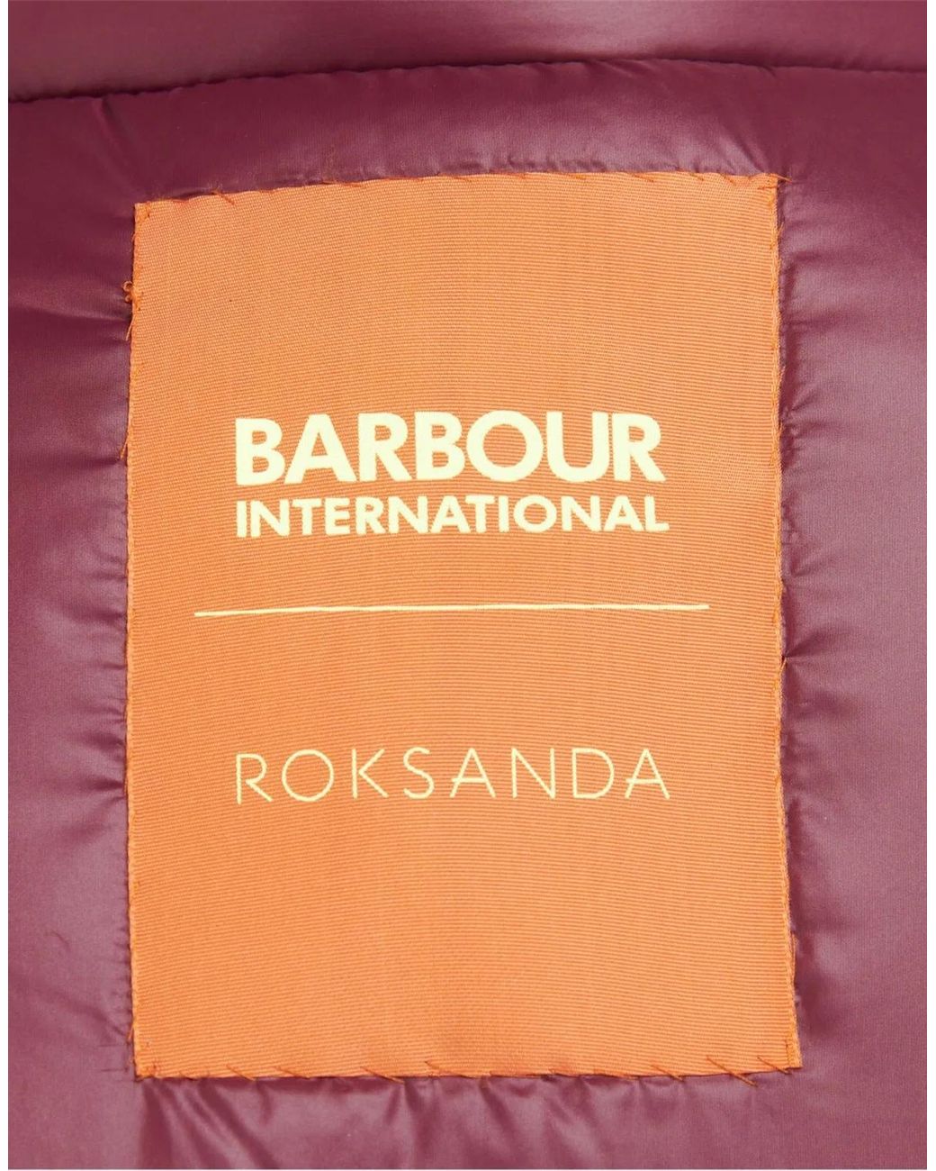 Barbour Red Shiny Gilet Vest For