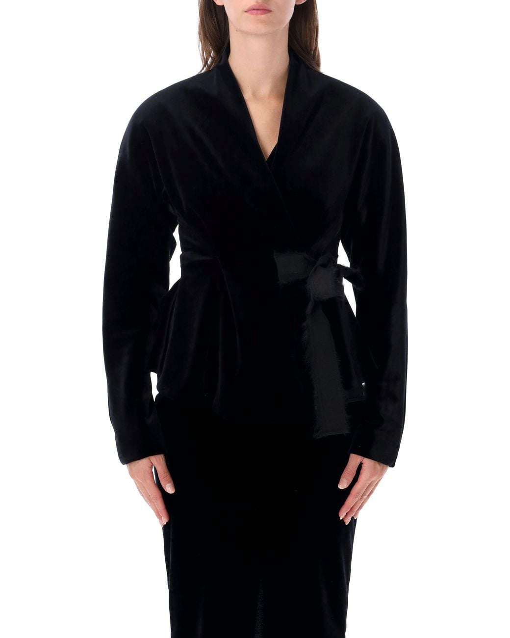 Alberta Ferretti Black Jacket