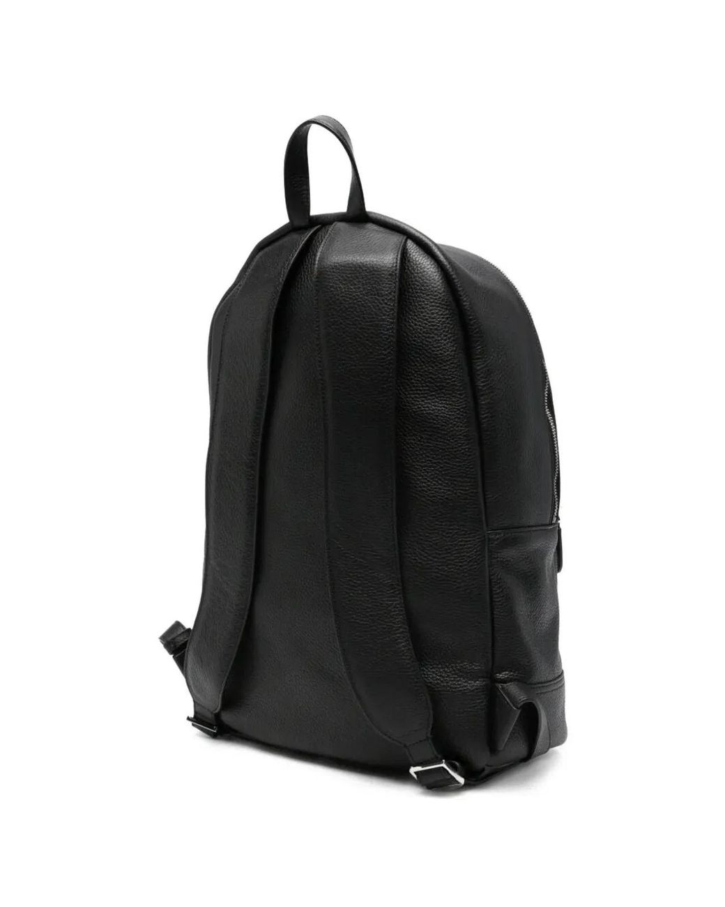 Santoni Black "New" Backpack for men