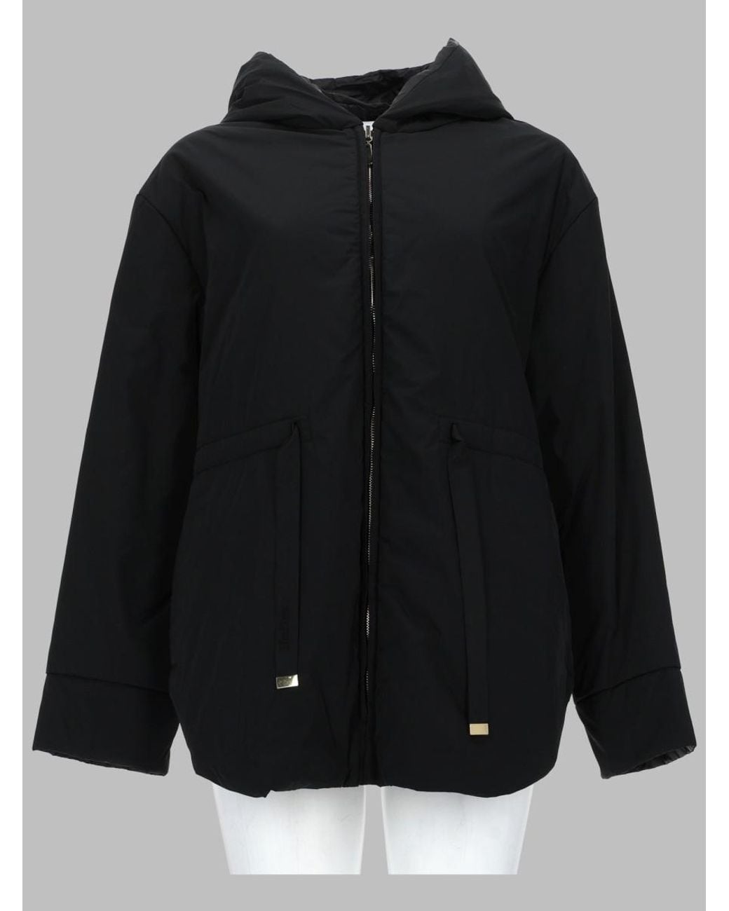 Max Mara Black S Max Mara Parka Reversibile "Charme"