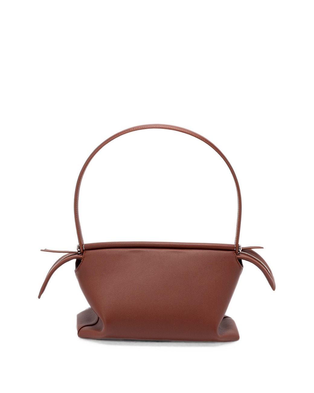 Loewe Brown Whisker Glazed Calfskin Shoulder Bag