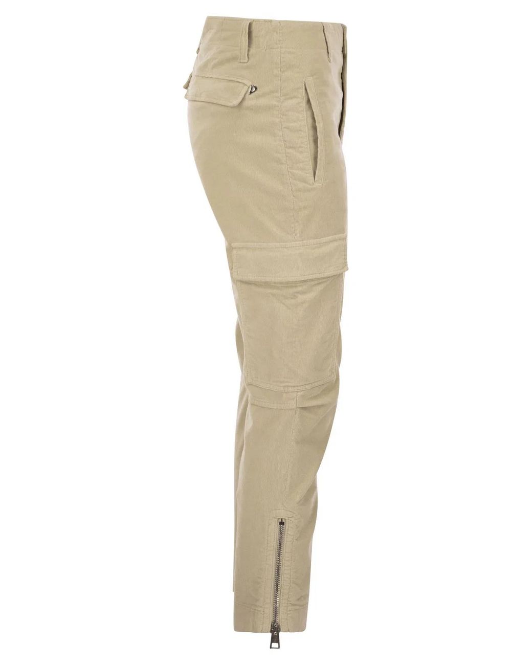 Dondup Natural Velvet Cargo Pants