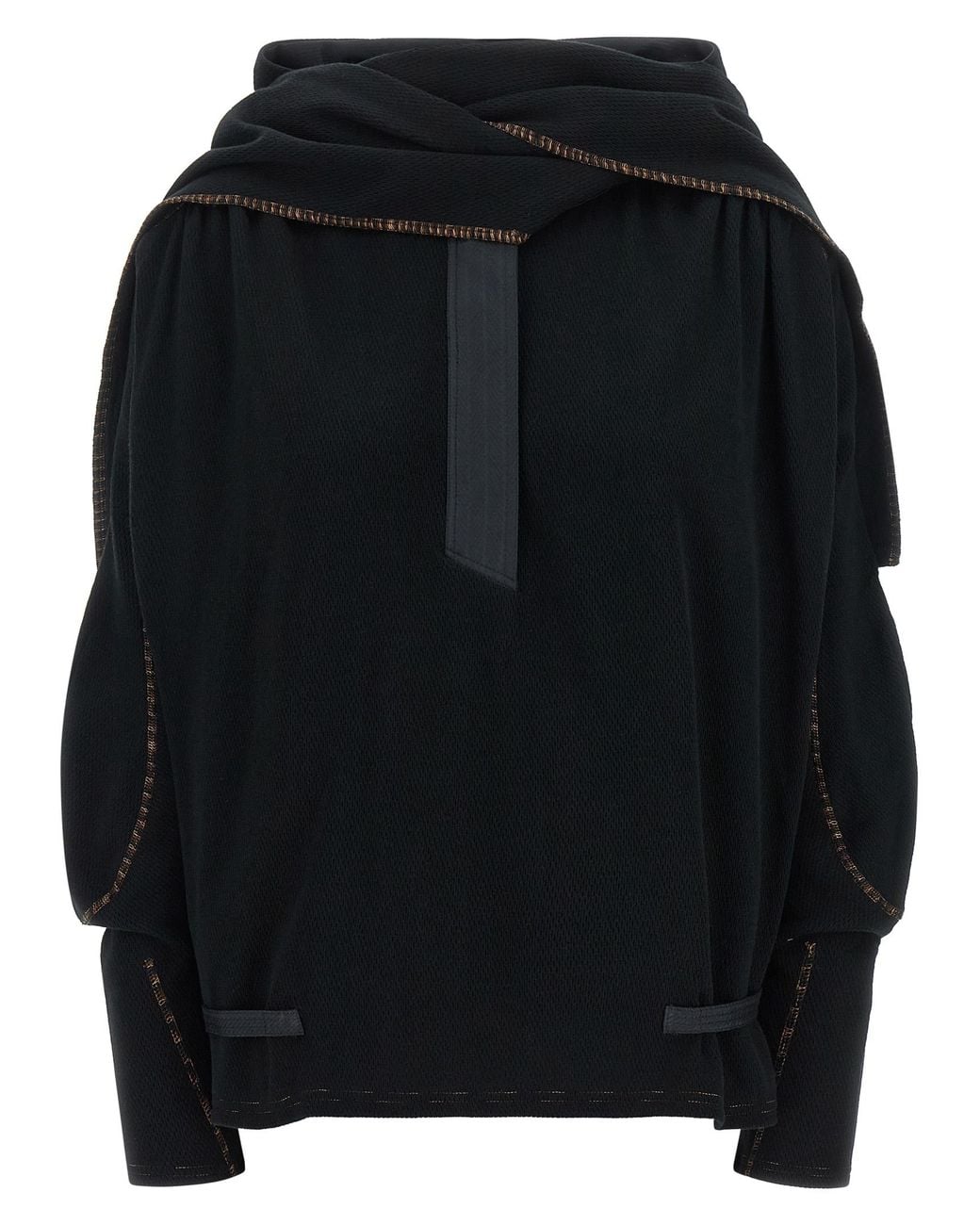 Kiko Kostadinov Black 'Petrel' Sweater