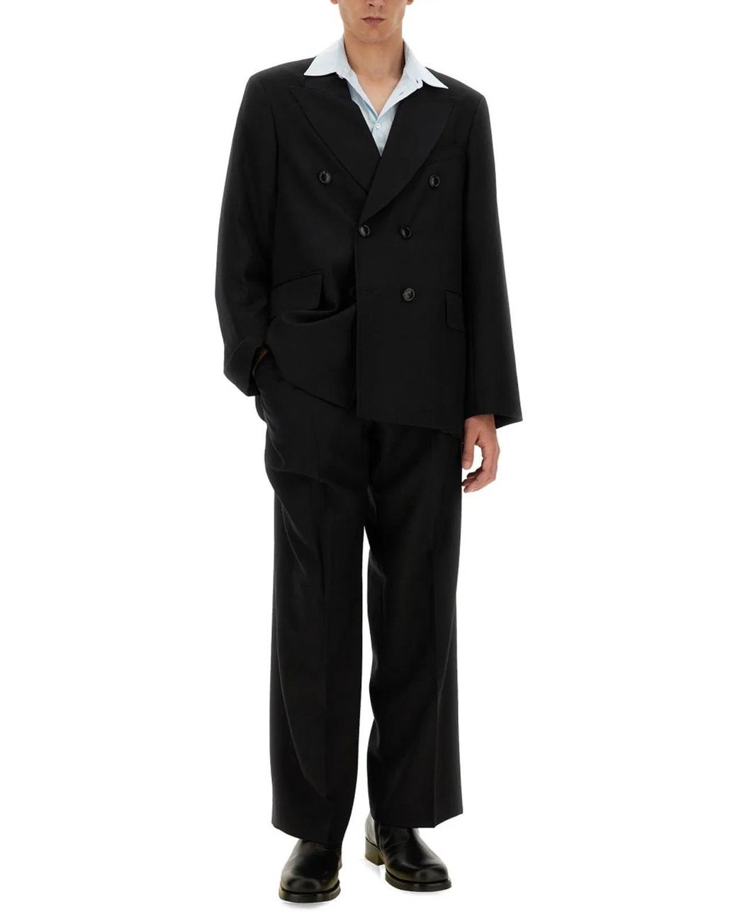 Our Legacy Black Pantalone Borrowed for men