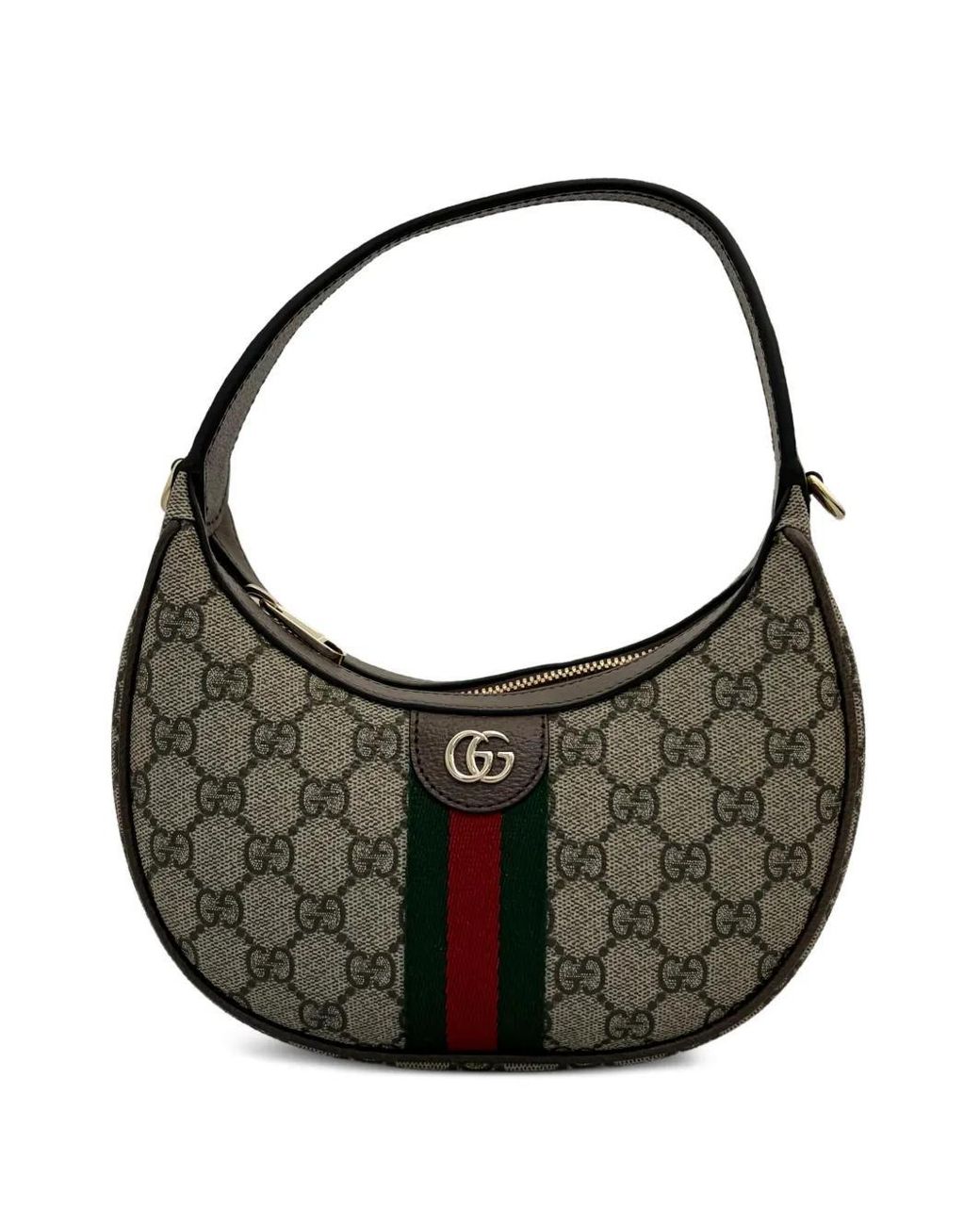 Gucci Black Ophidia Shoulder Bag Small Size