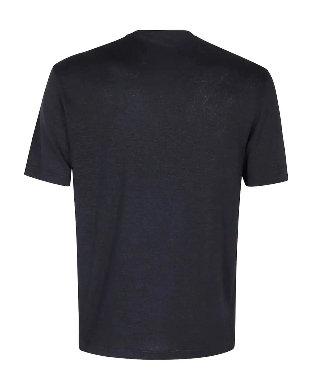 FILIPPO DE LAURENTIIS Black Short Sleeves T-Shirt for men