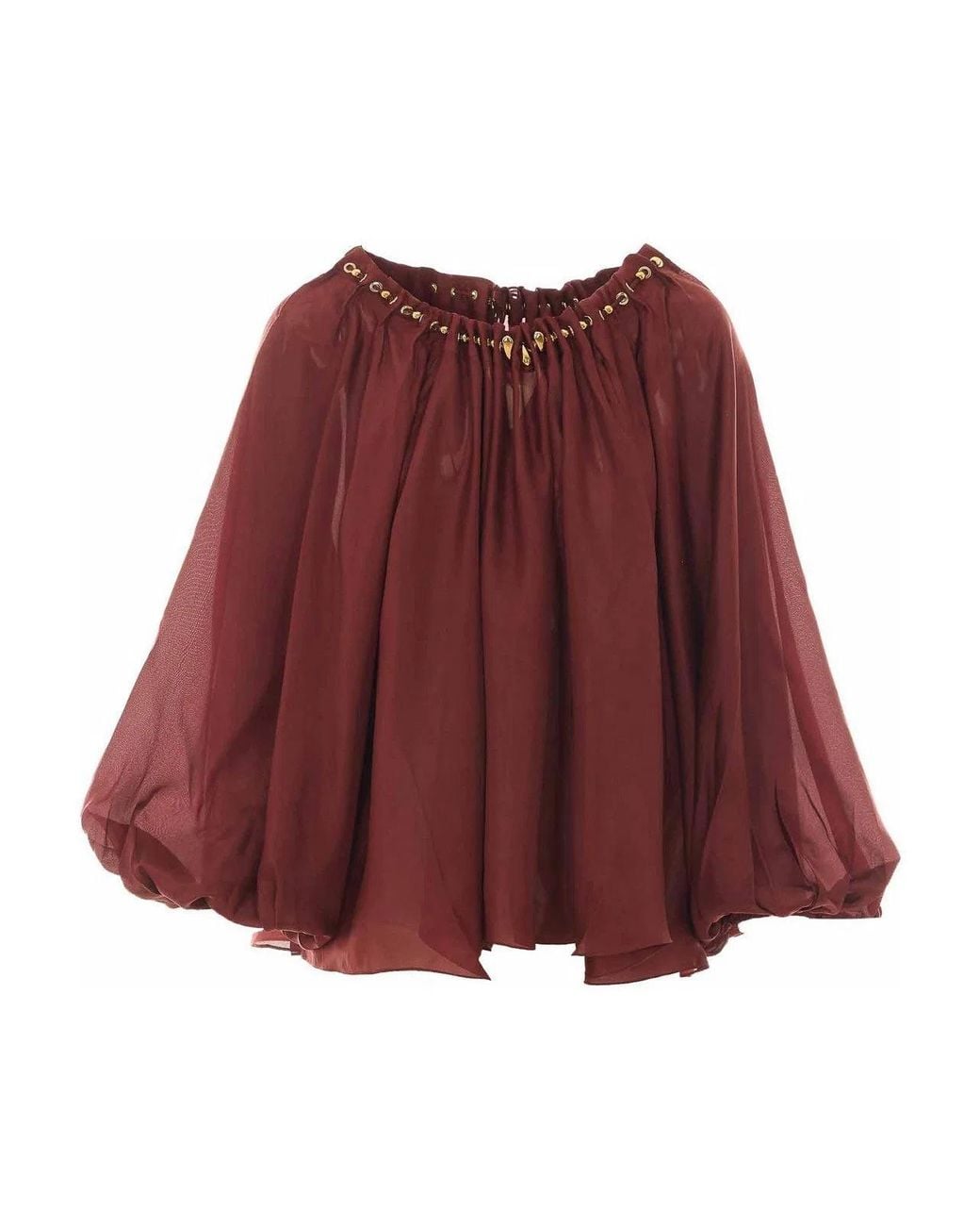 Zimmermann Red Aster Blouse