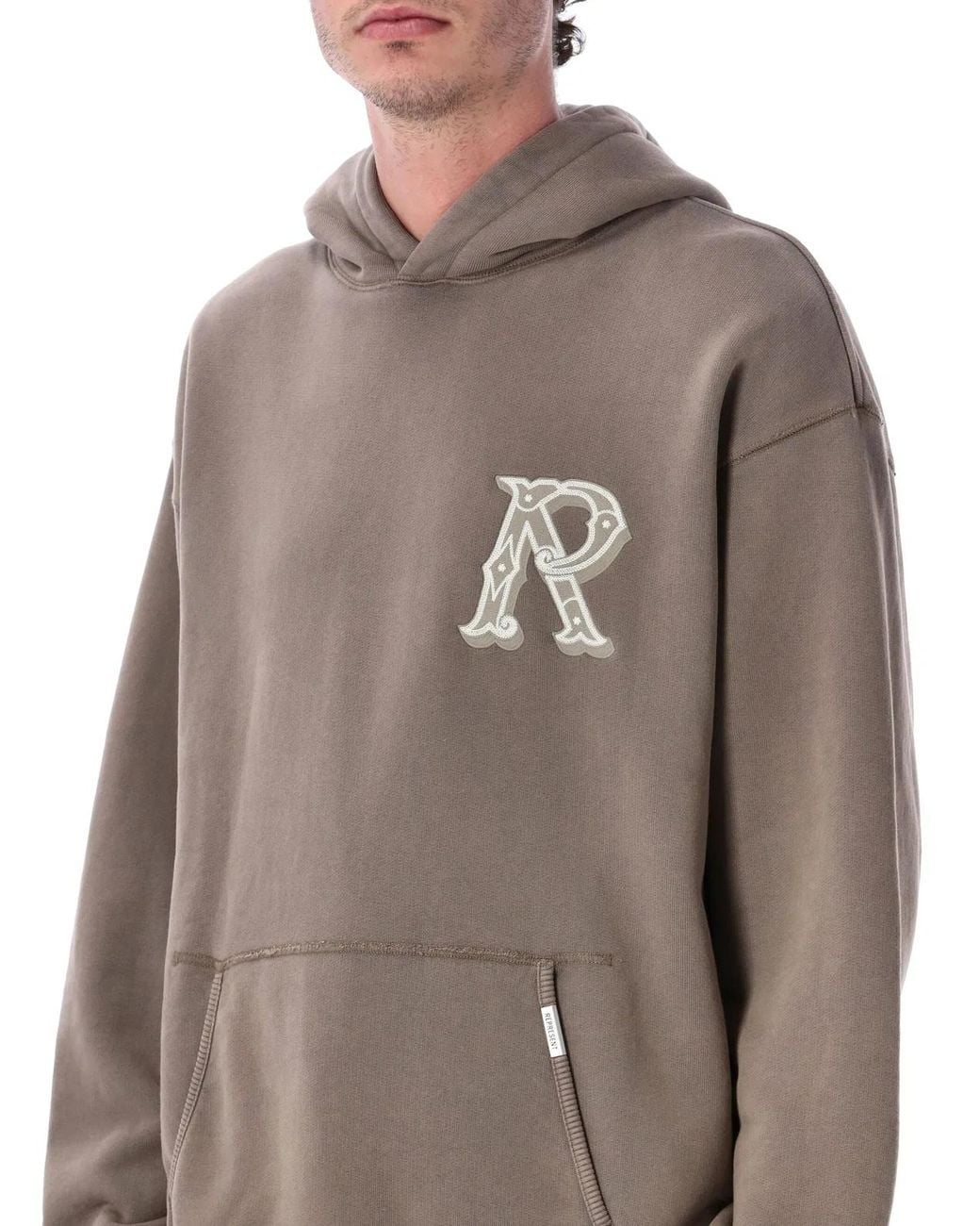 Represent Gray Western Initial Hoodie