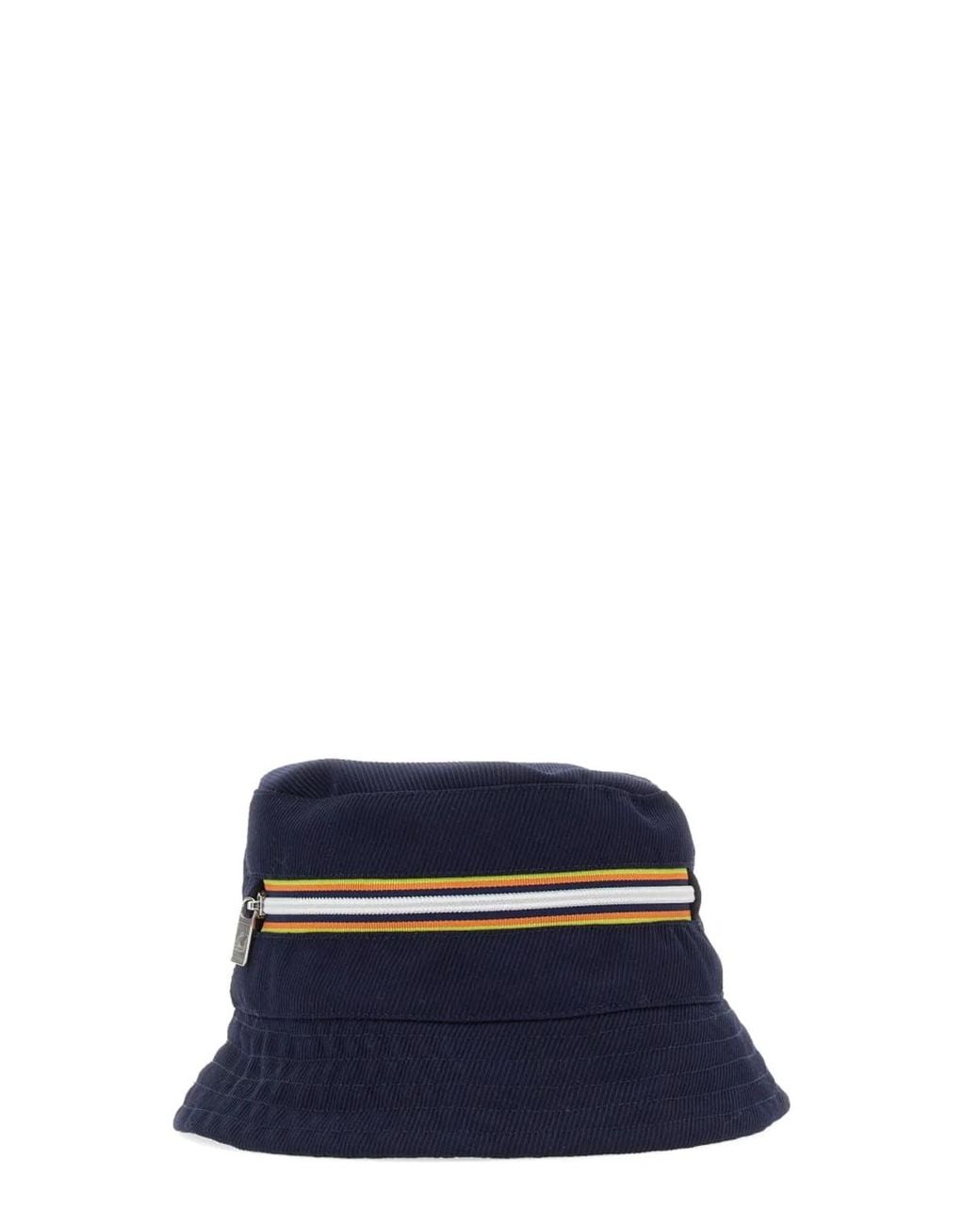 K-Way Blue Pascalle Bucket Hat for men