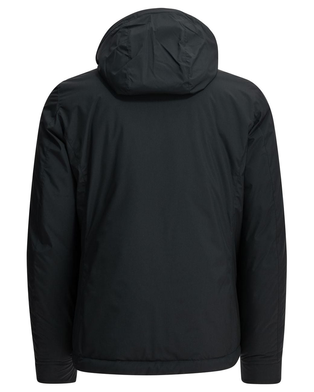 Moorer Black "Albini-Stp" Short Down Jacket for men