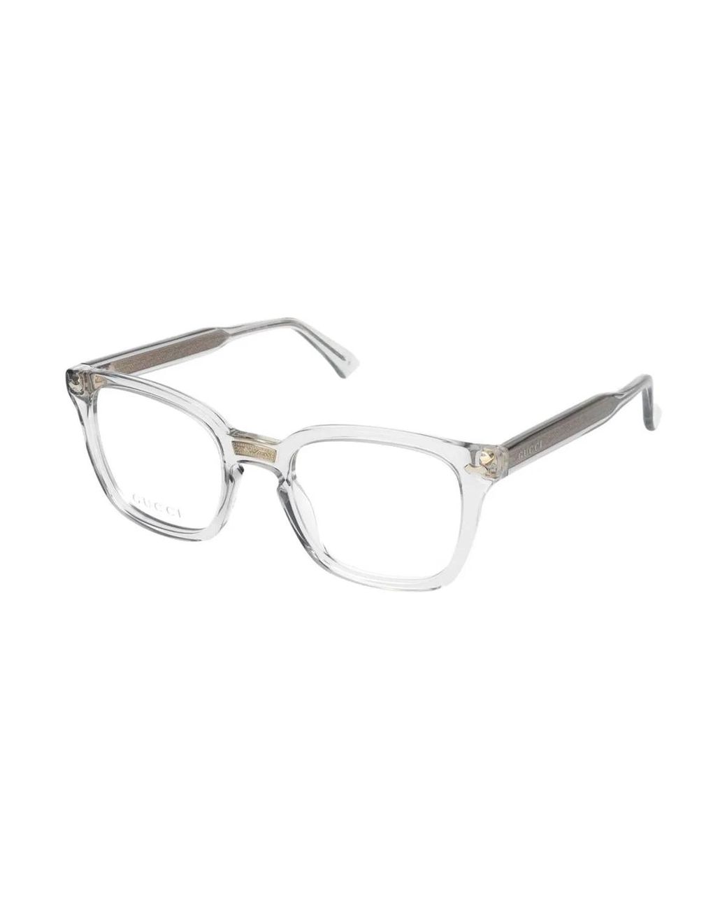 Gucci Black Eyeglasses Gg0184O 005 Transparent/21/145