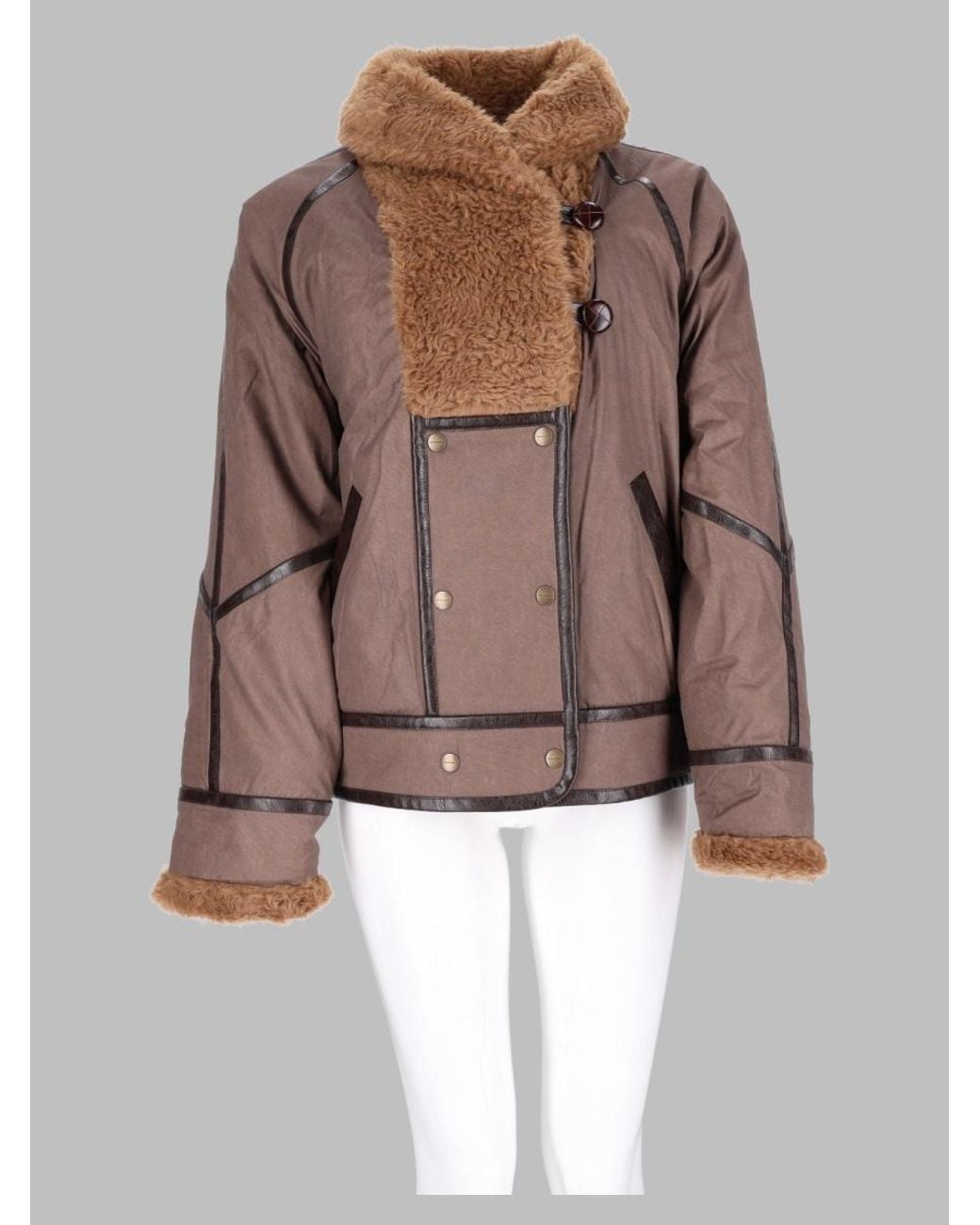 Isabel Marant Brown Inspired Cropped Jacket With Timeless Appeal